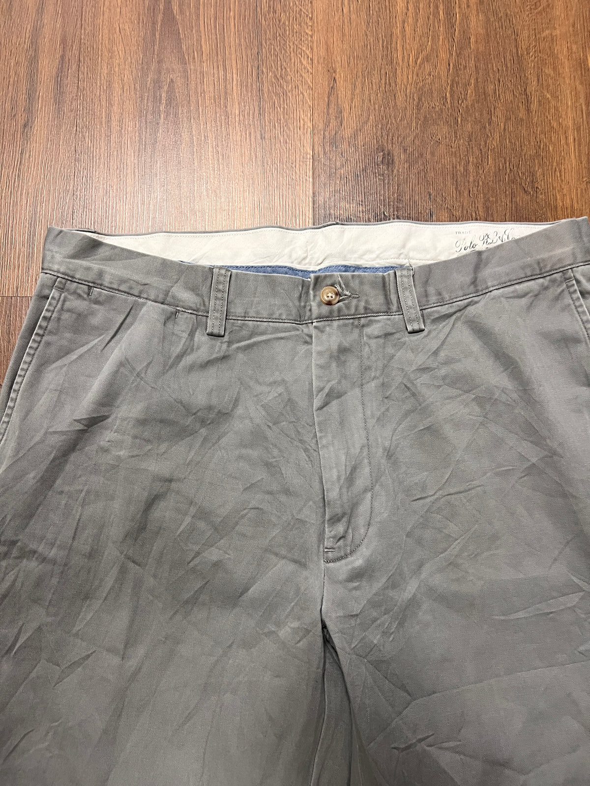 Grey Polo Chino Pants(34x30)