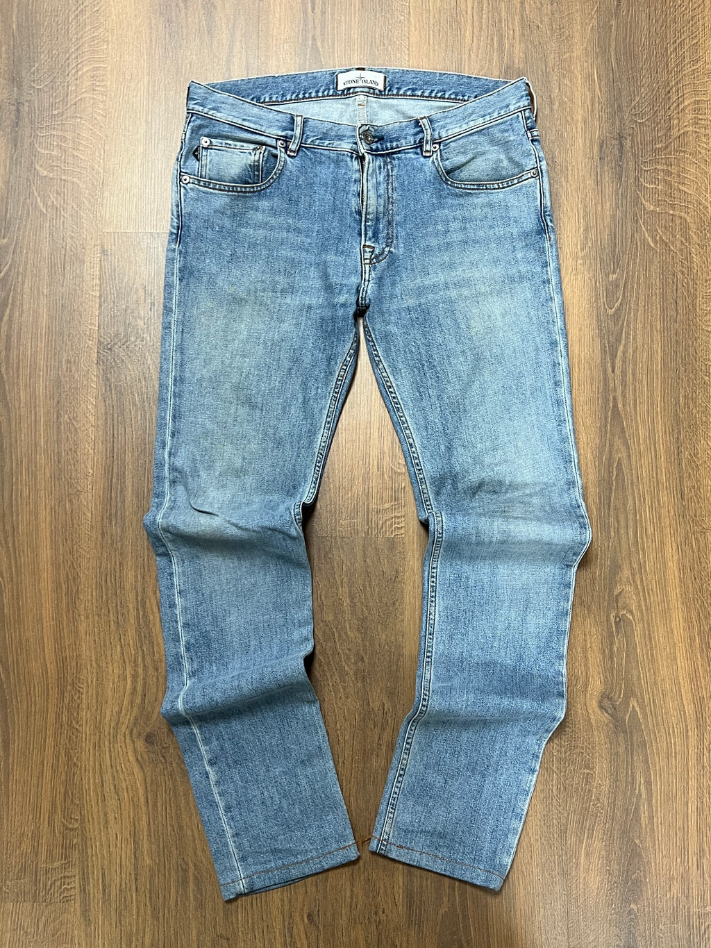 Stone Island Baby Blue Jeans (32x32)