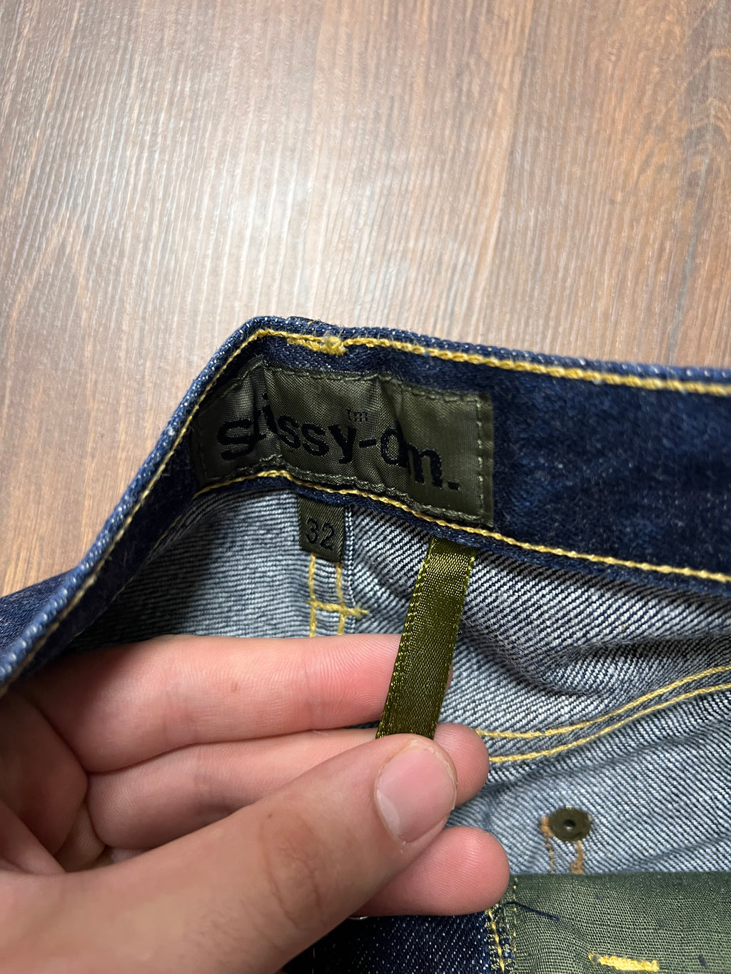 Stussy Selvege Denim Baggy Jeans (30x32)