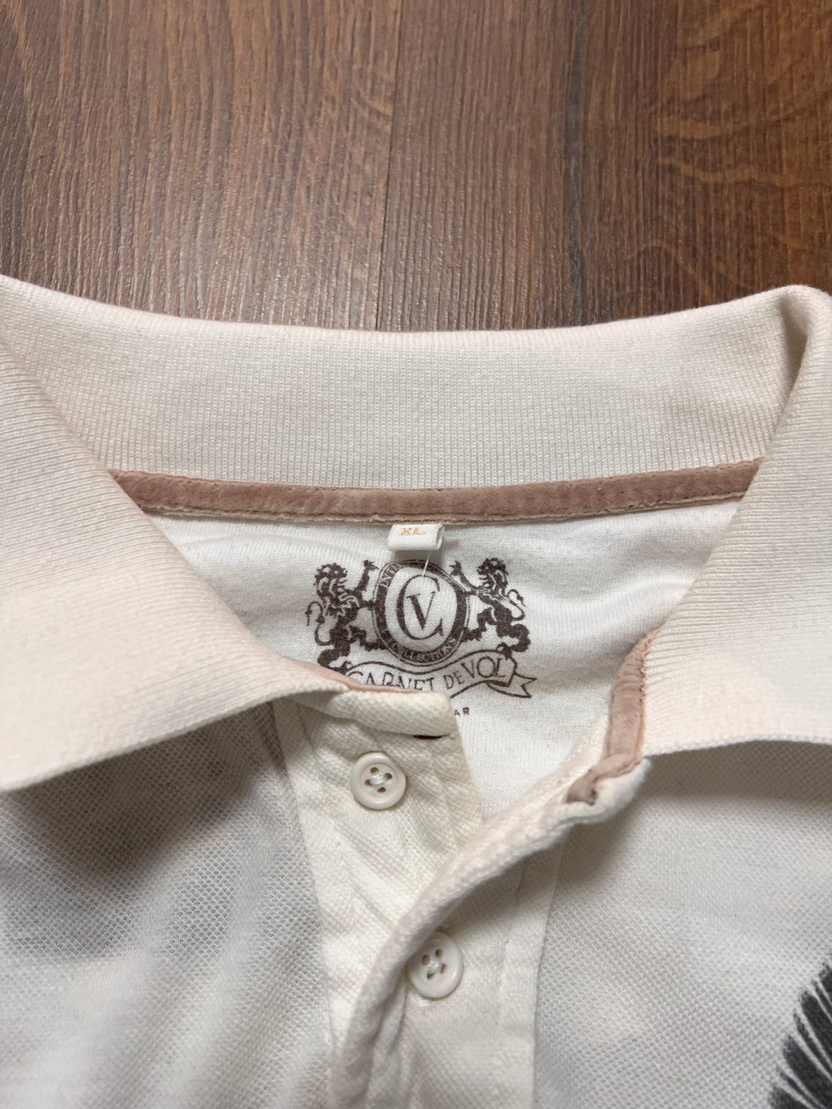 Y2K Carnet Polo Tshirt (XL)