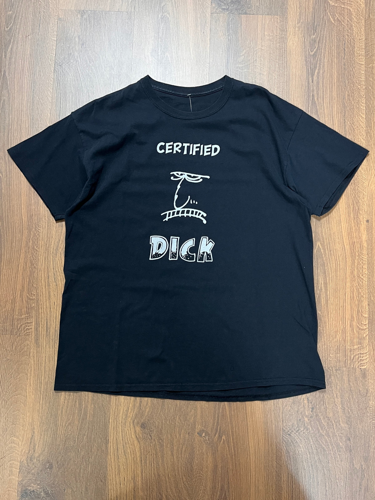 Certified Dick Funny Tshirt (XL)