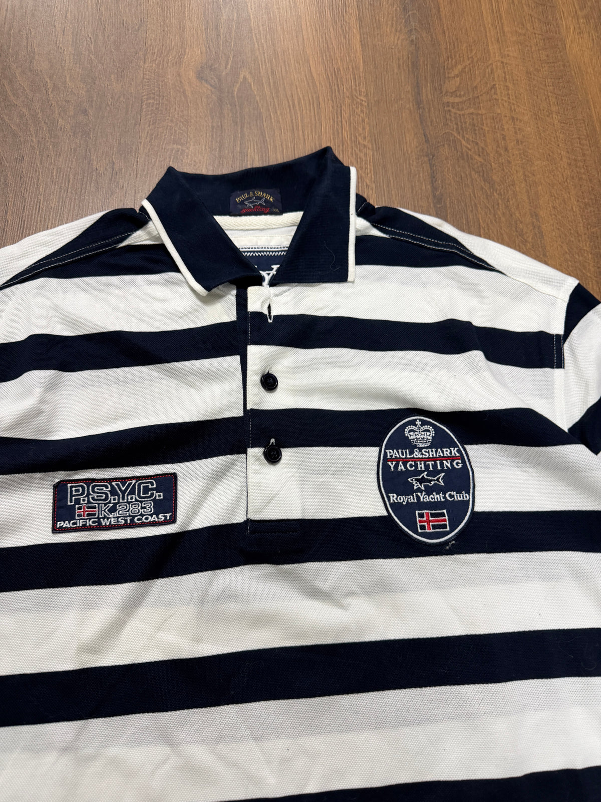 Paul & Shark Striped Polo (2XL)