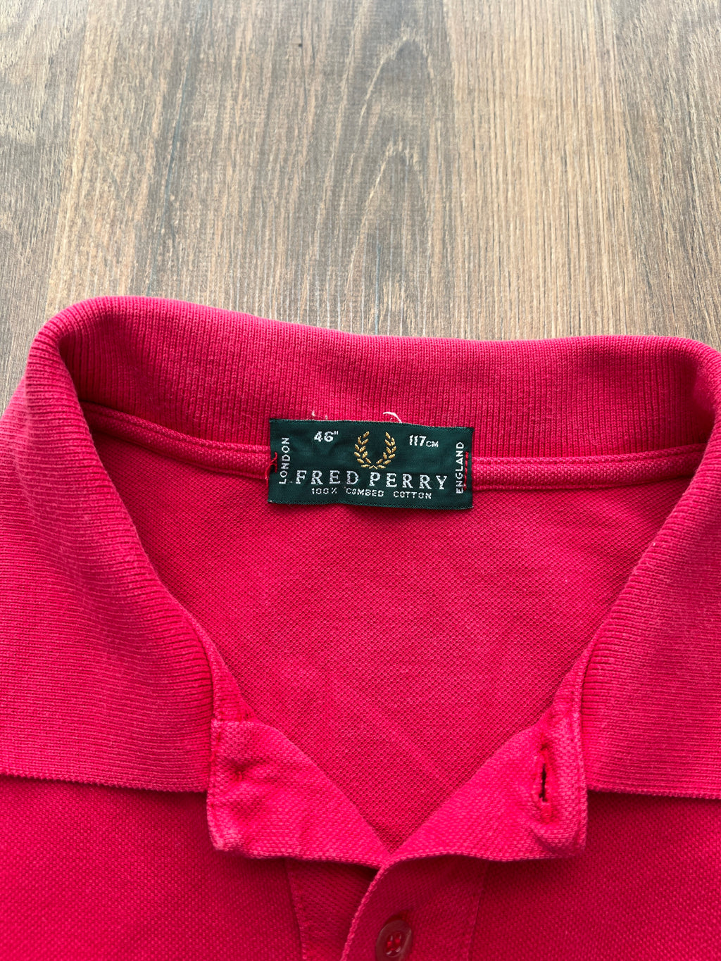 Bright Pink Fred Perry Polo(L)