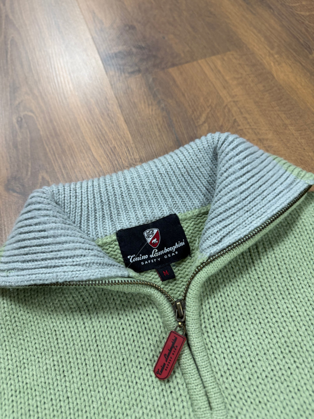 Vintage lamborghini Quarter zip(M)