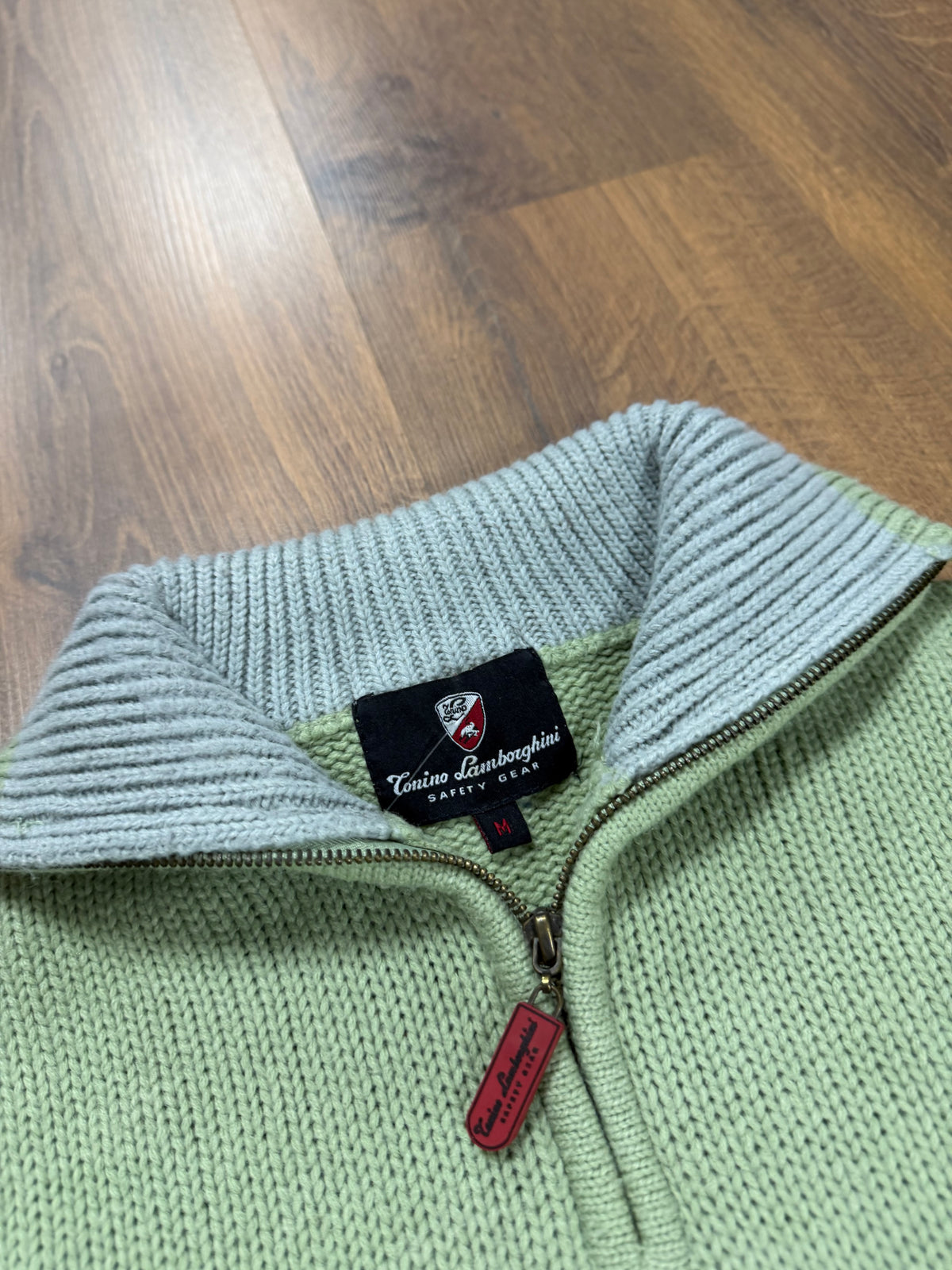 Vintage lamborghini Quarter zip(M)