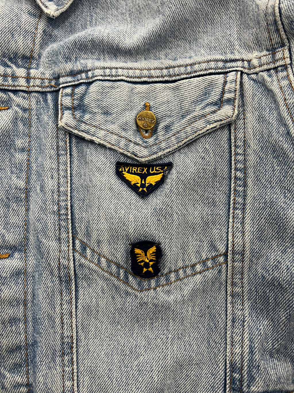 Avirex Denim Jacket (M)