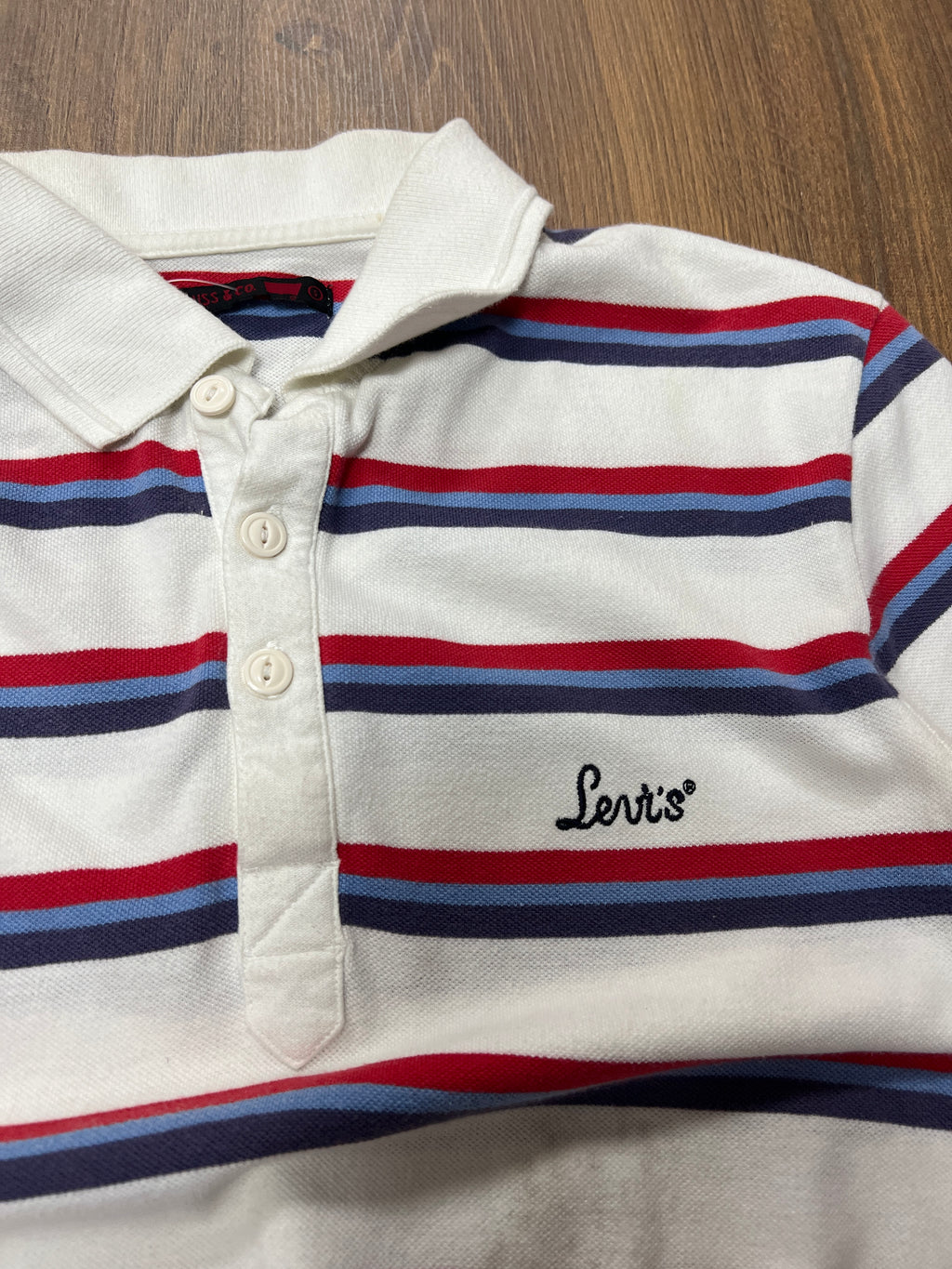 Levis Striped Polo (M)