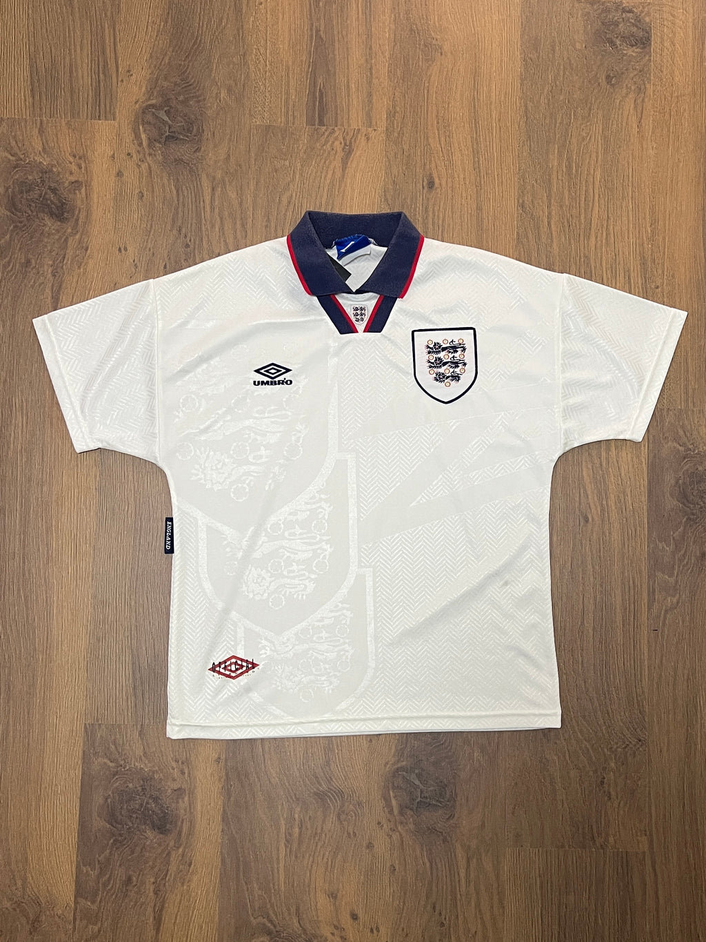 England 1993-95 Home Jersey (M)