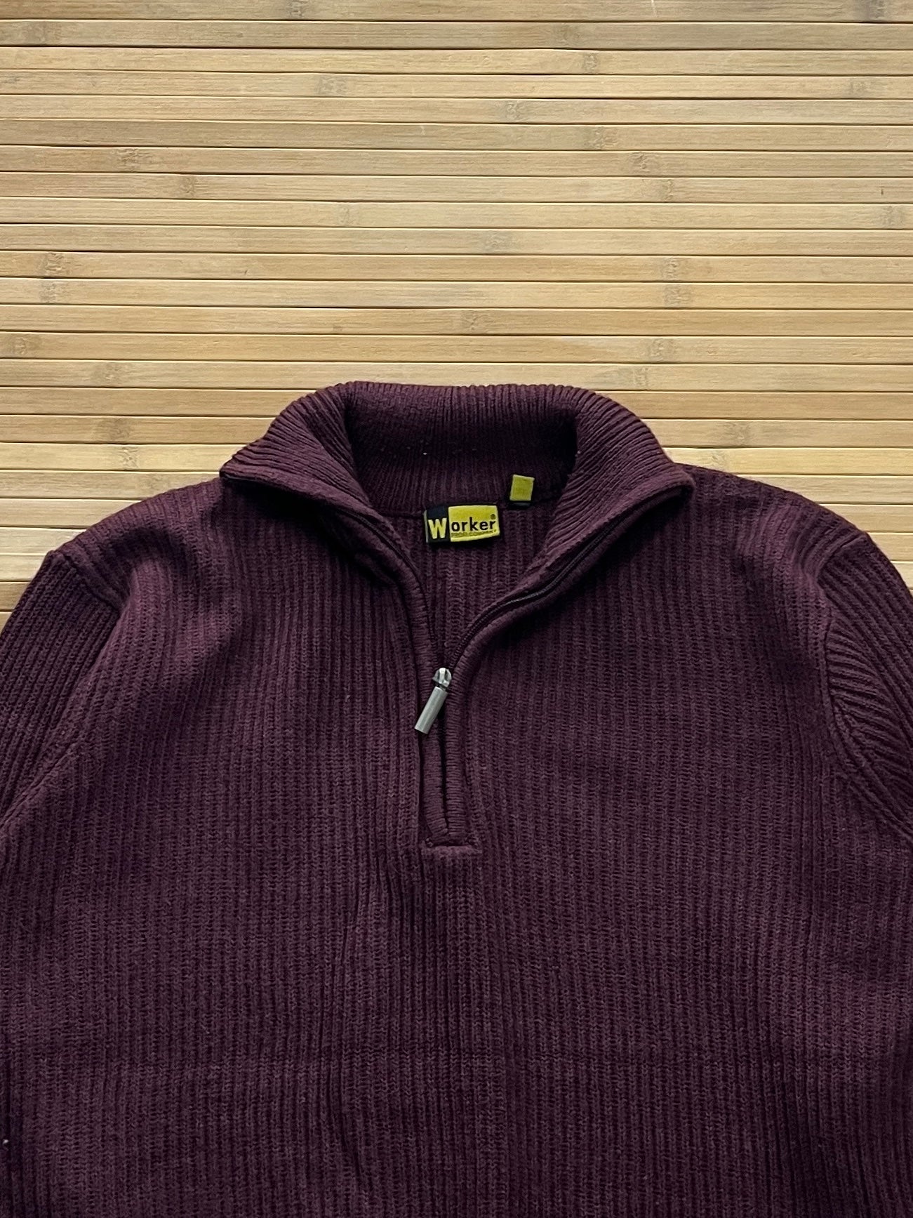 1/4 Zip Up Knit (M)