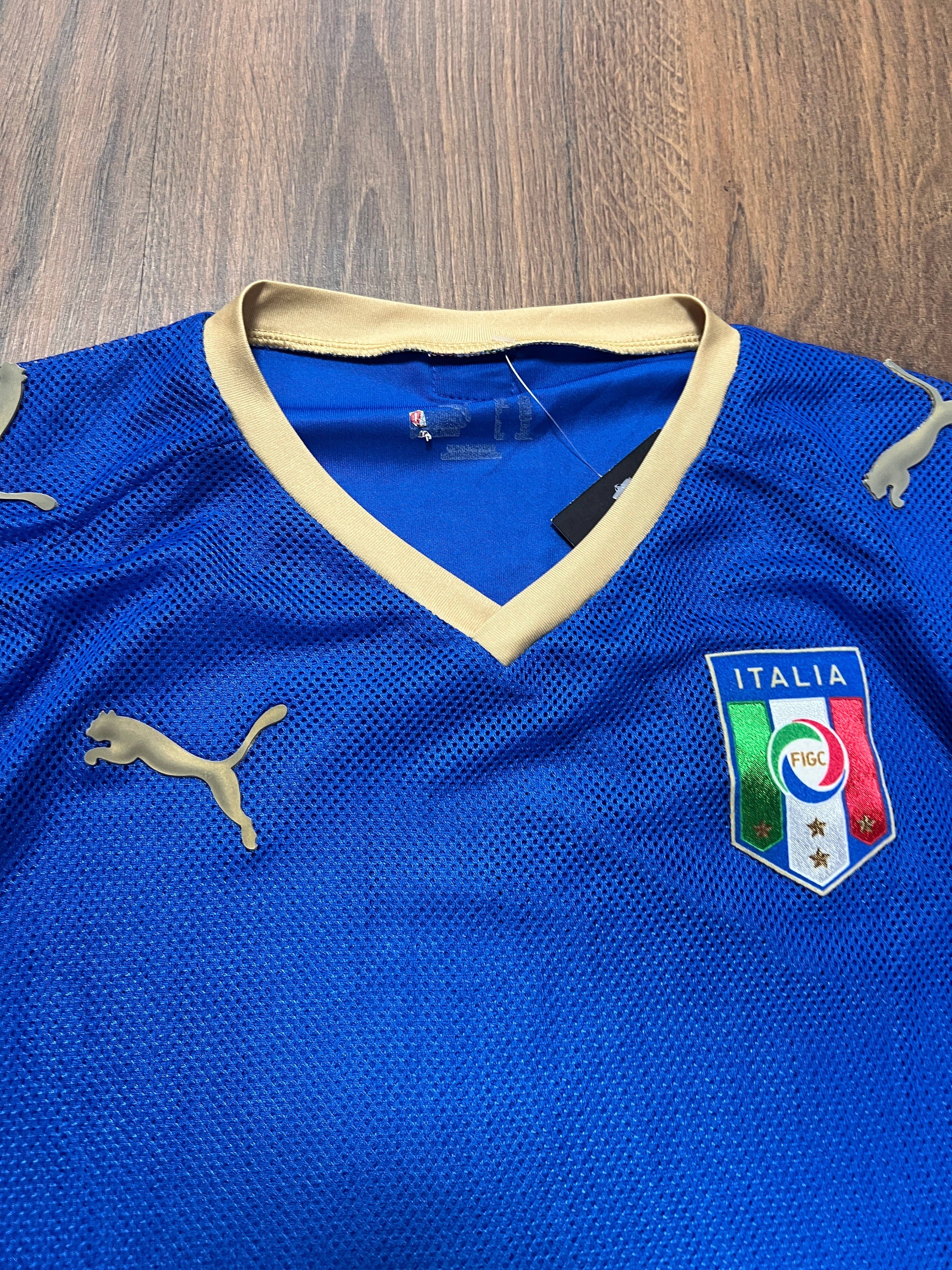 2007/08 Italy home jersey (S)