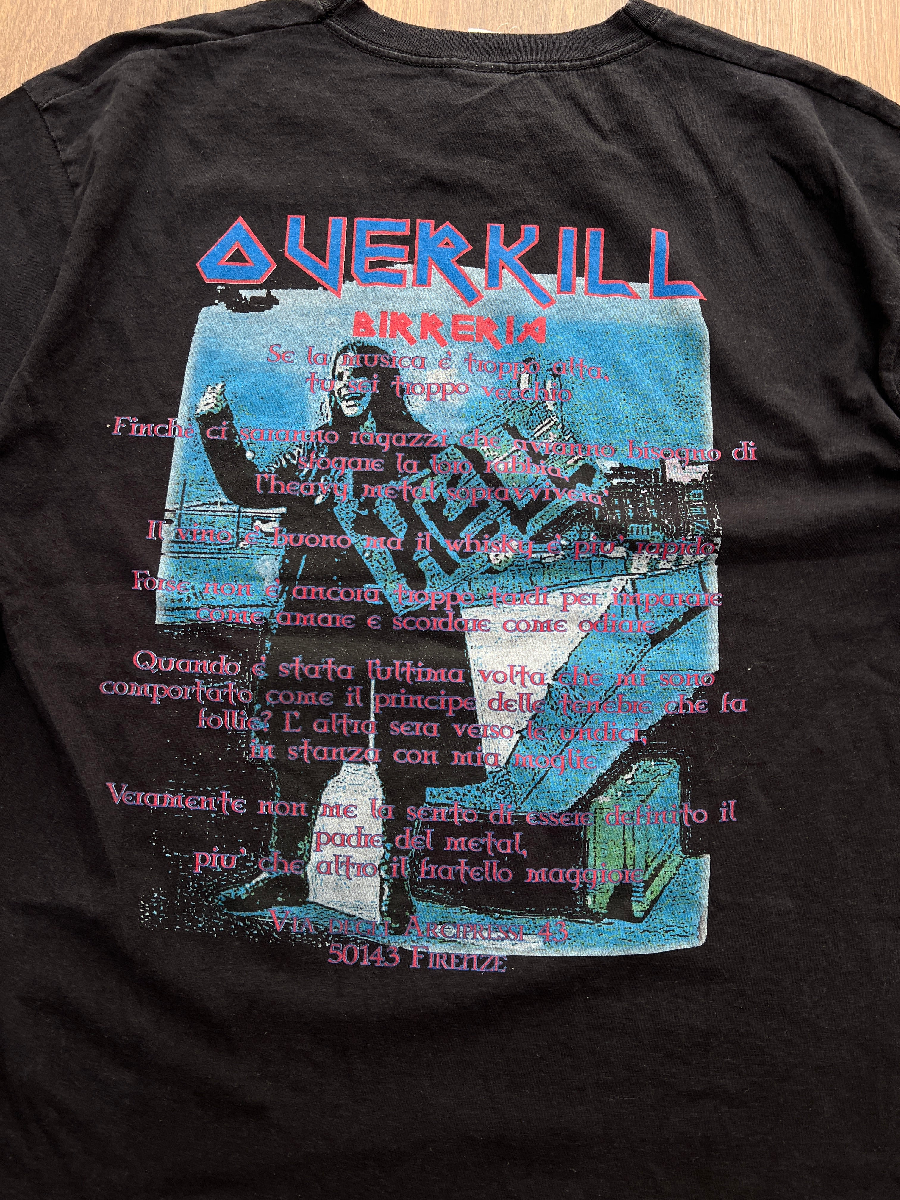 Overkill Band Tshirt (M)