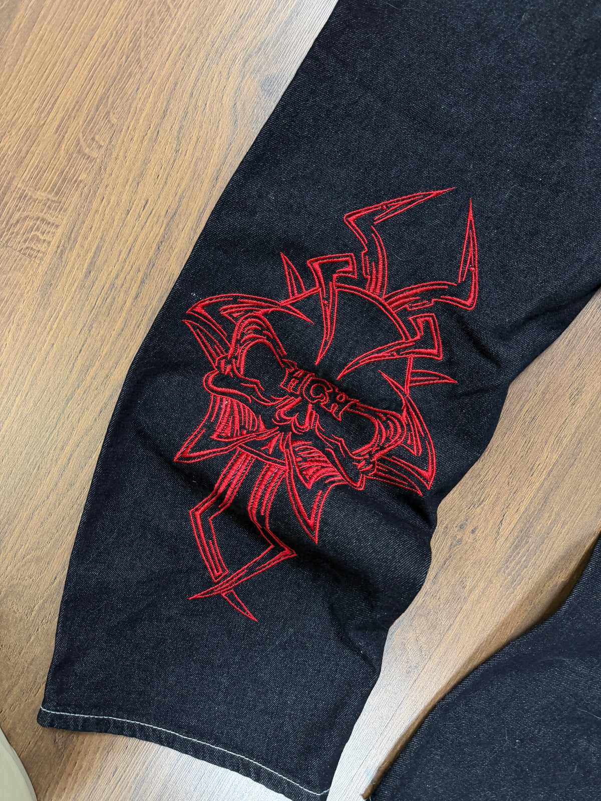 Y2K embroidered Jeans (30x30)