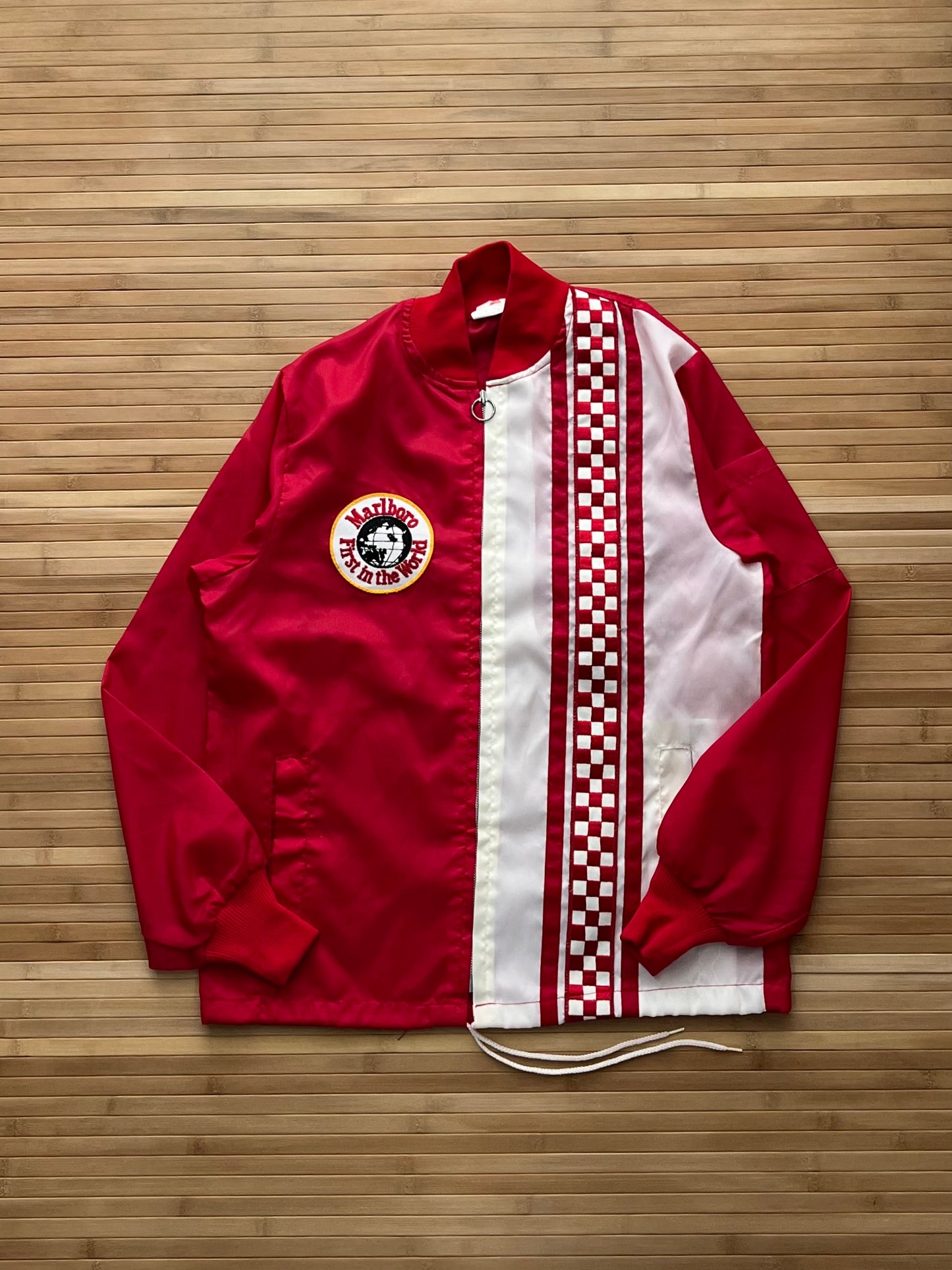 Marlboro 80s Zip Up Racing Jacket (M)