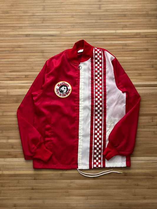 Marlboro 80s Zip Up Racing Jacket (M)