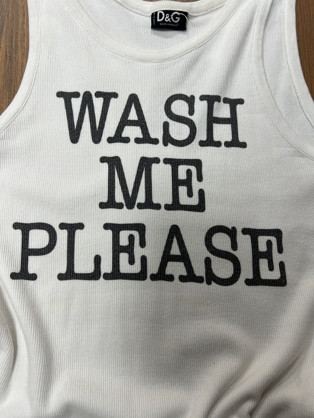Dolce & Gabbana Wash Me Please Top🙋‍♀️(S)