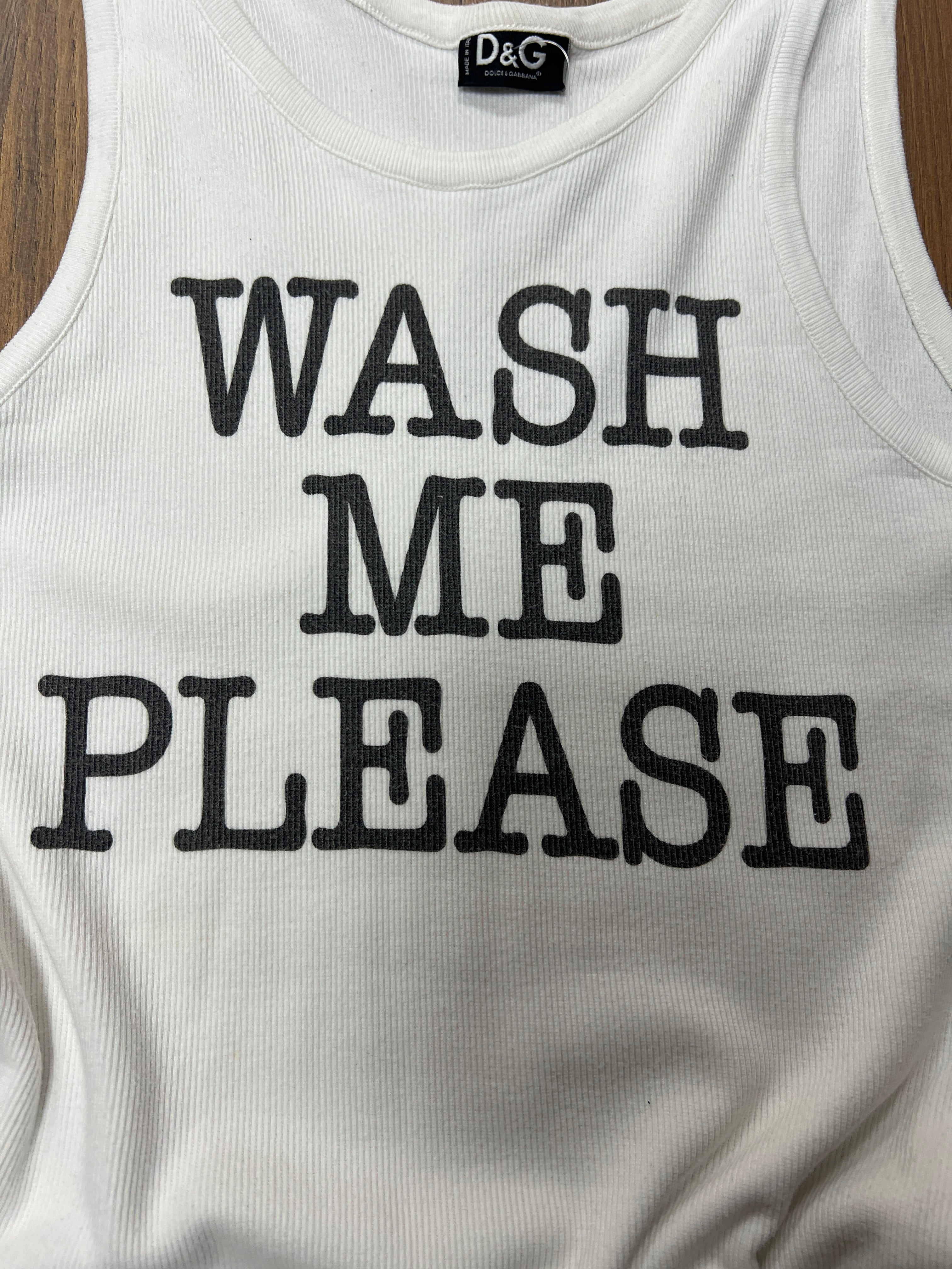 Dolce & Gabbana Wash Me Please Top🙋‍♀️(S)