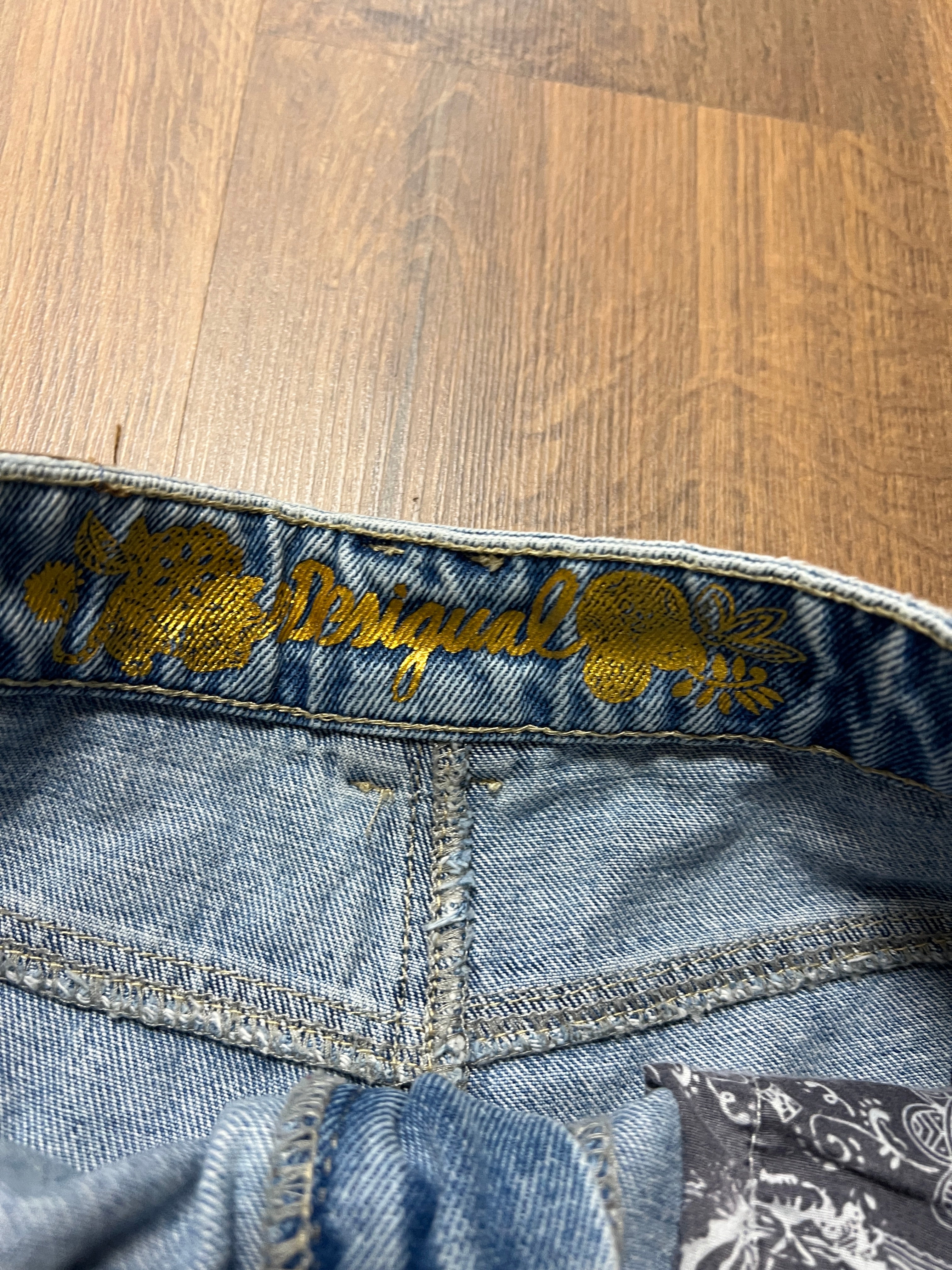 Desigual Western denim skirt🙋‍♀️ (30)