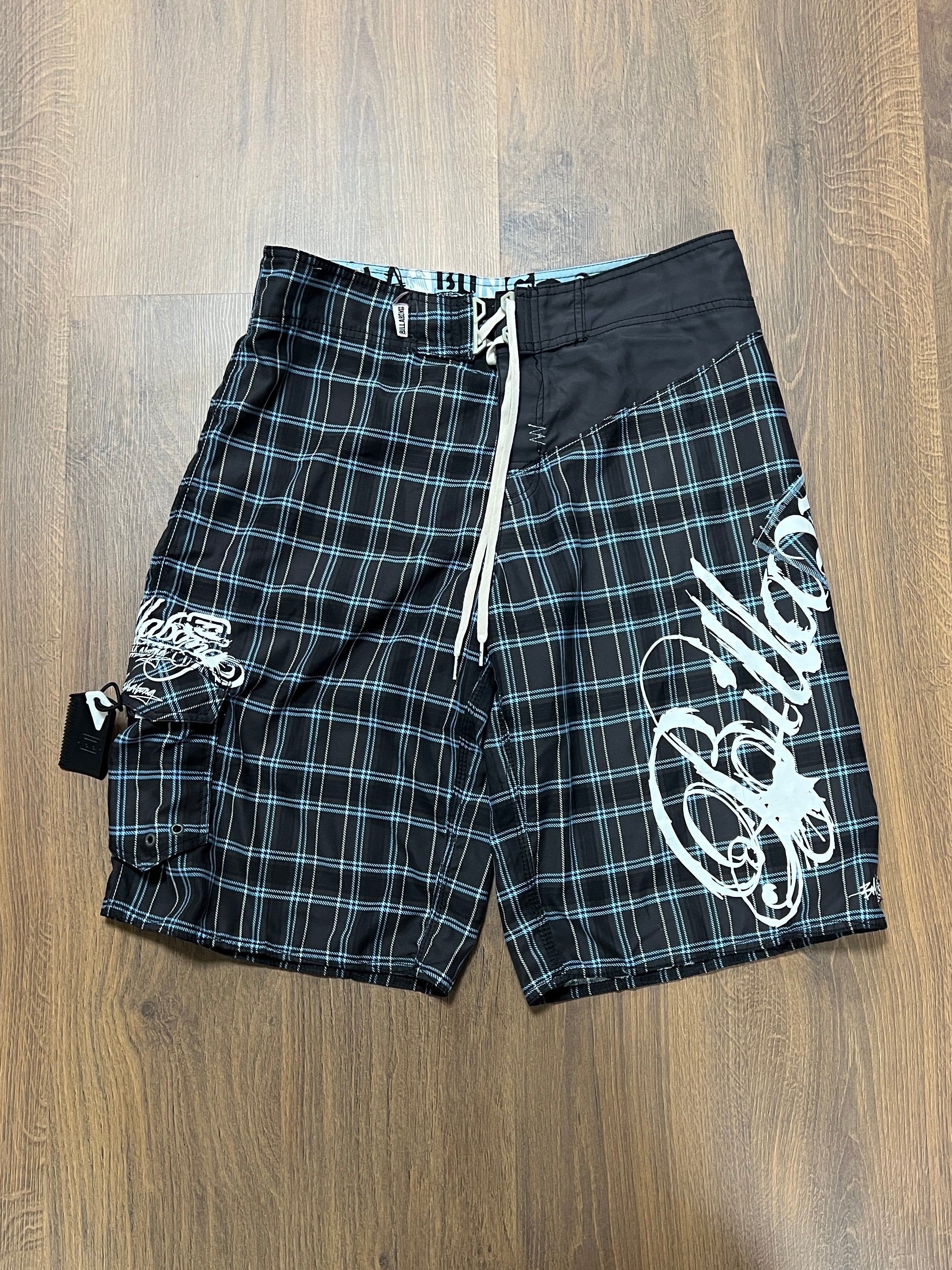 Plaid billabong boardshorts (34)