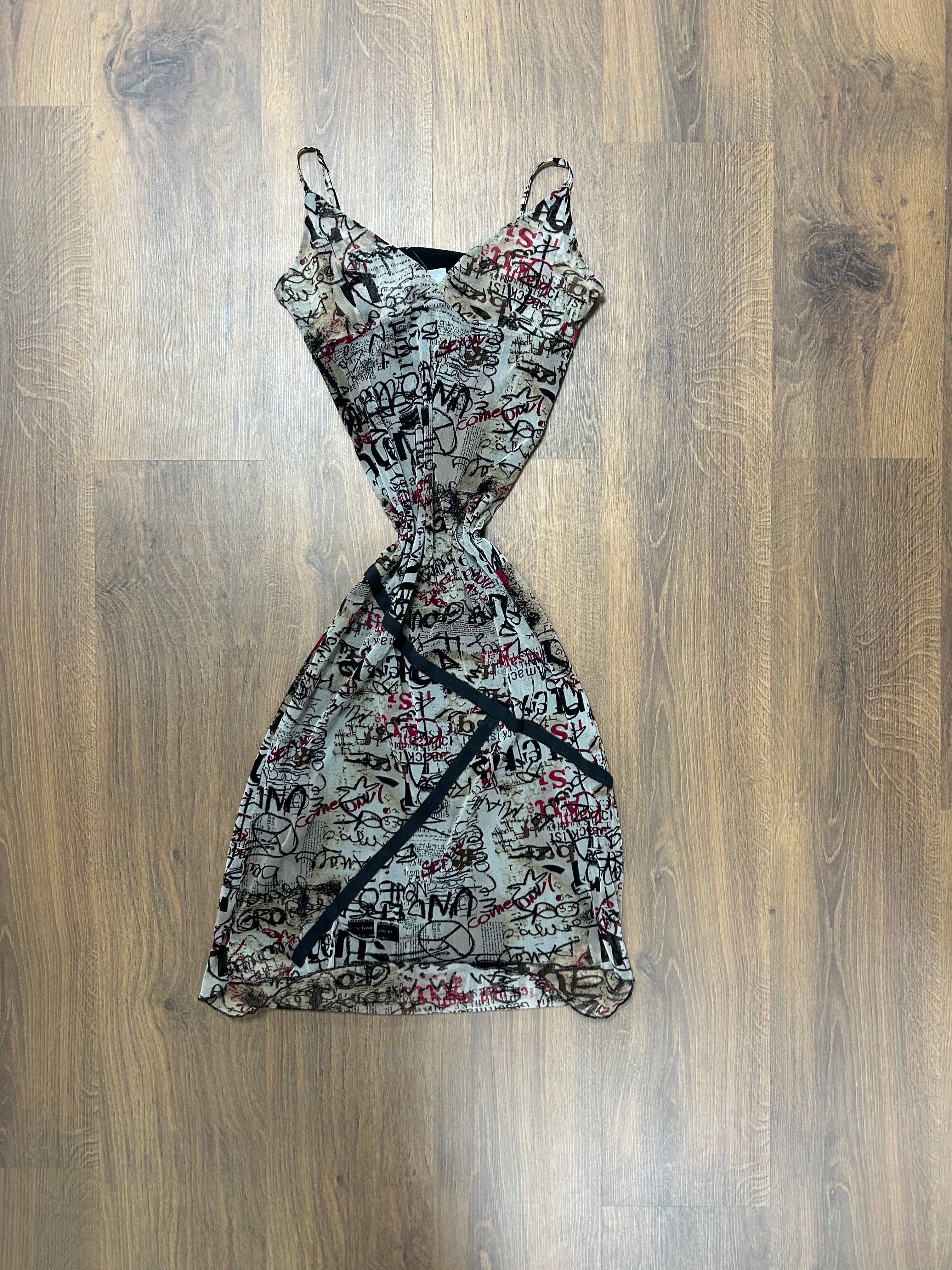 Urban Ink Slip Dress (S)
