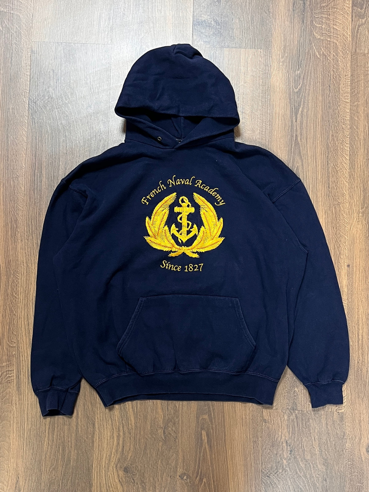 French Naval Vintage hoodie (M)