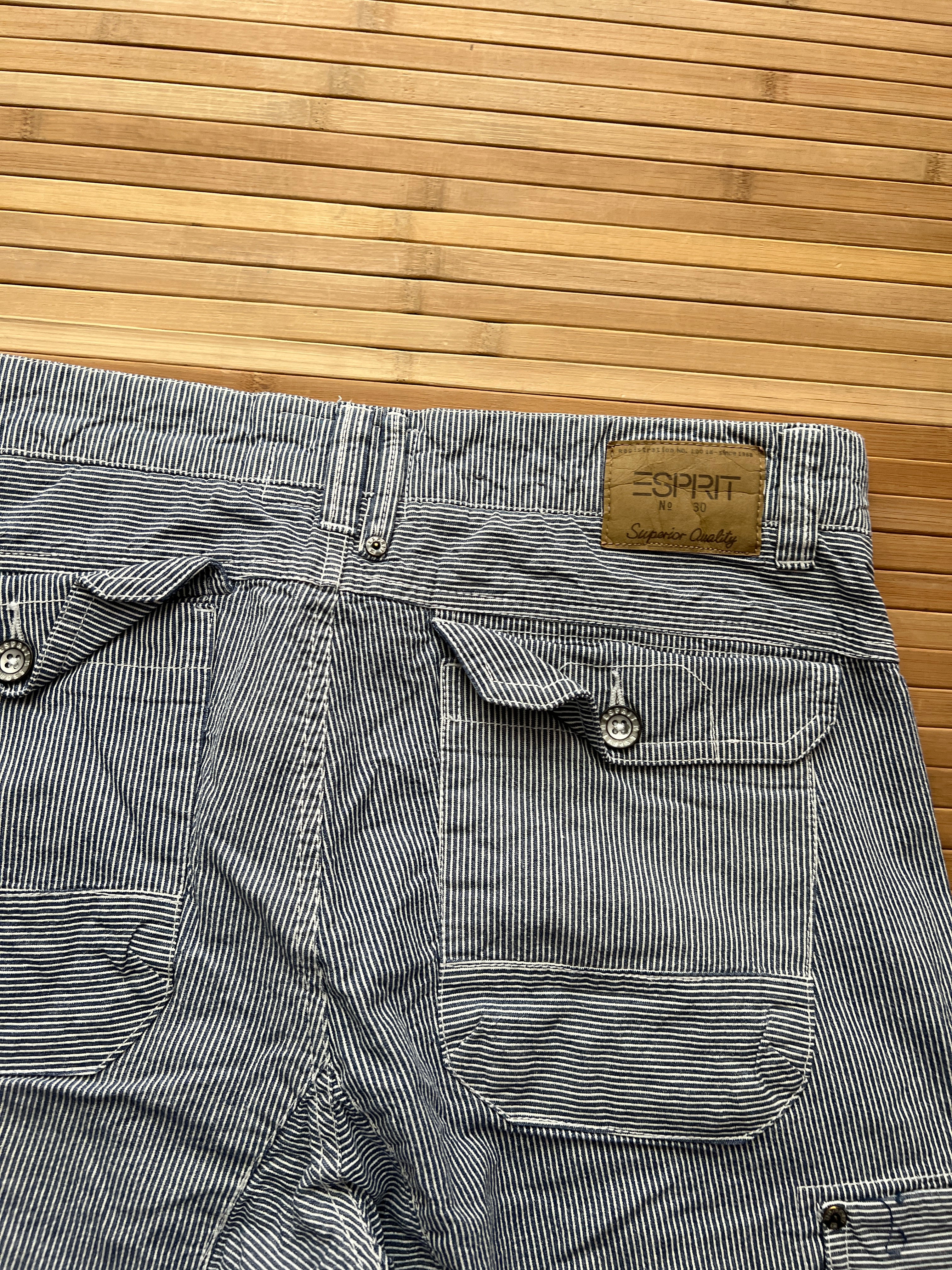 Espirit Striped Cargo Shorts(34)