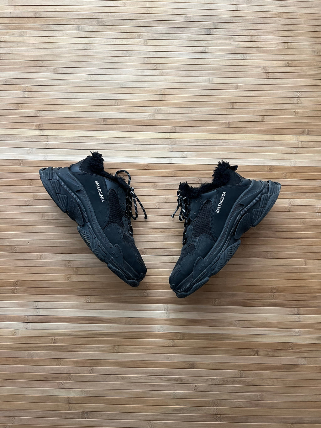 Balenciaga Triple S Limited Fur Edition (45)
