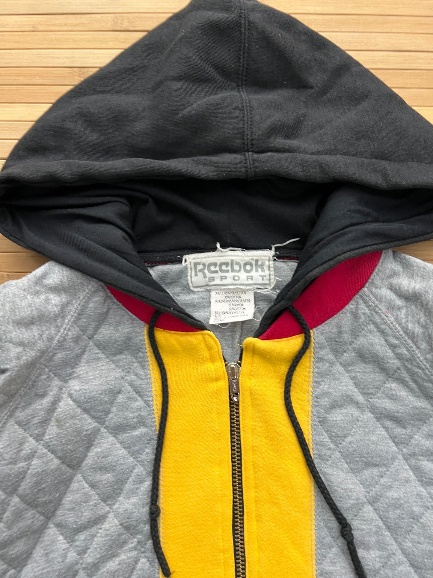 Reebok Vintage Zip Up Hoodie (M)