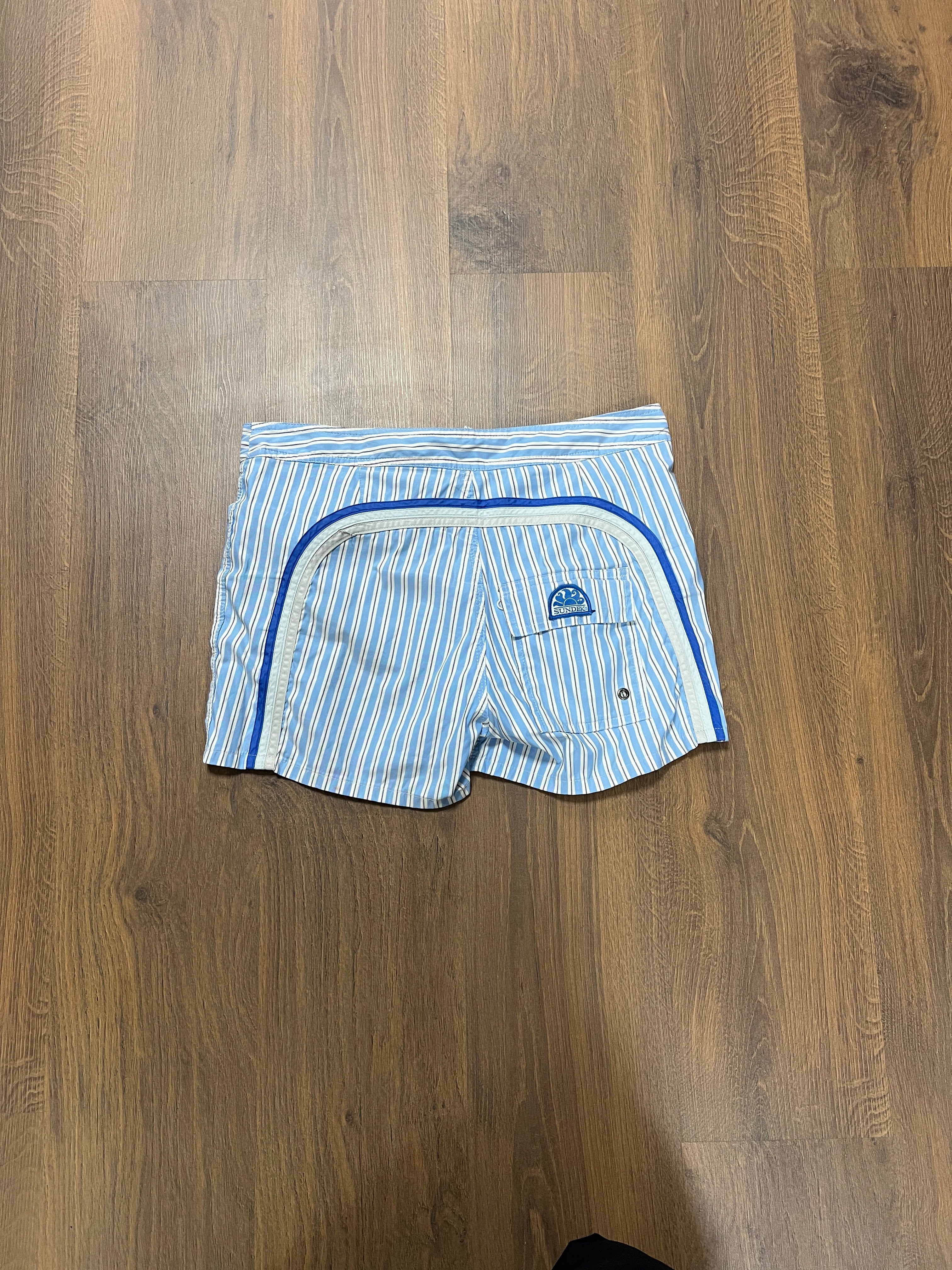 Striped sundek boardshorts (34)