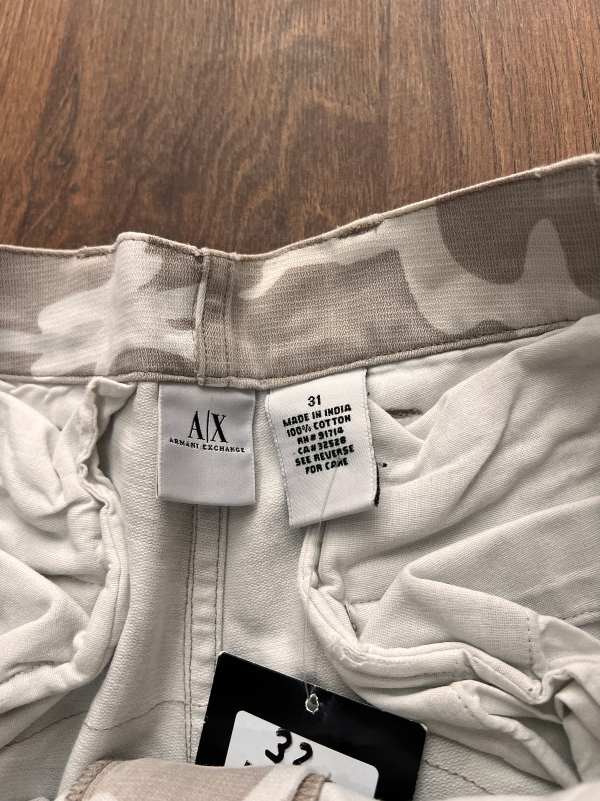 Armani Exchange Camo Cargo (32)