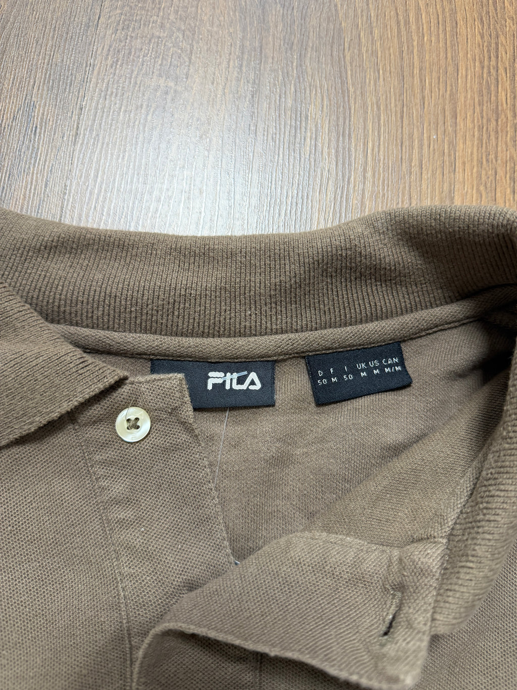 Fila Long Sleeve Polo (L)