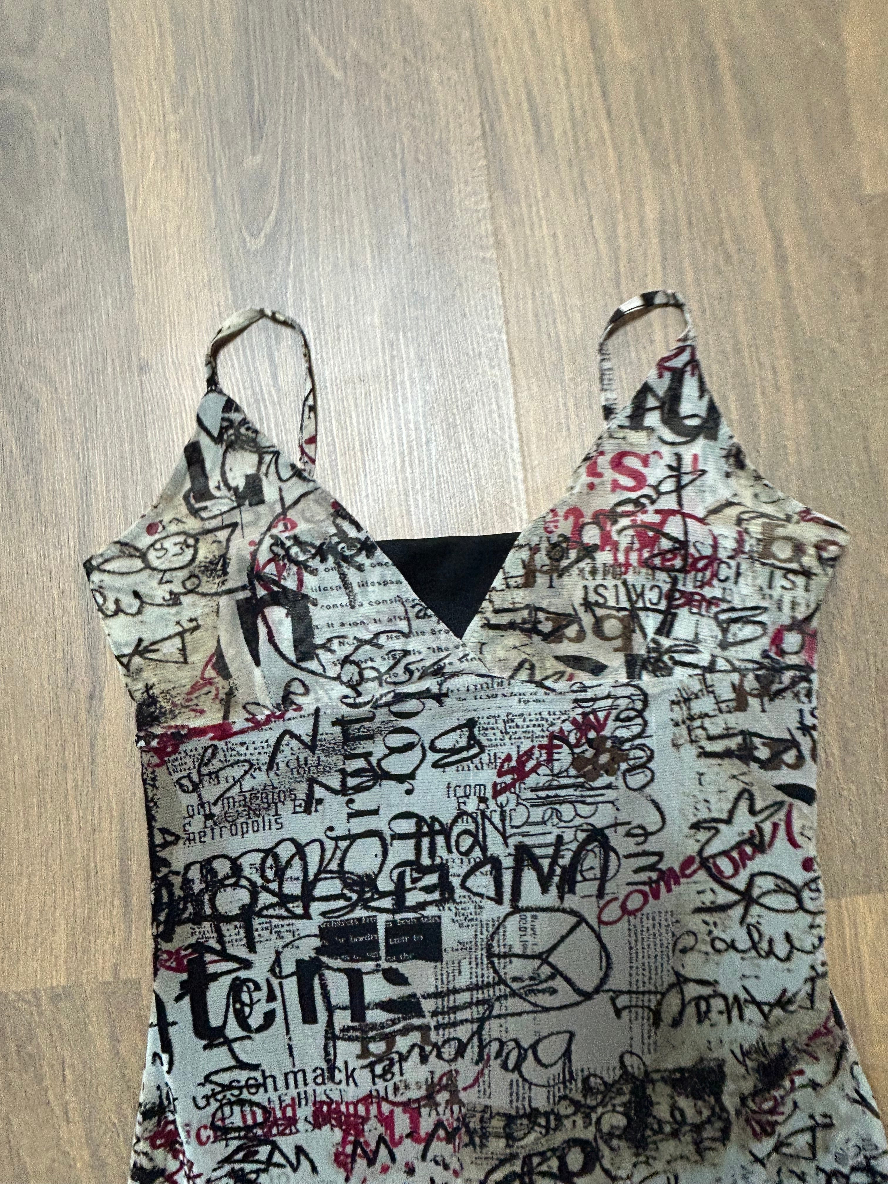 Urban Ink Slip Dress (S)