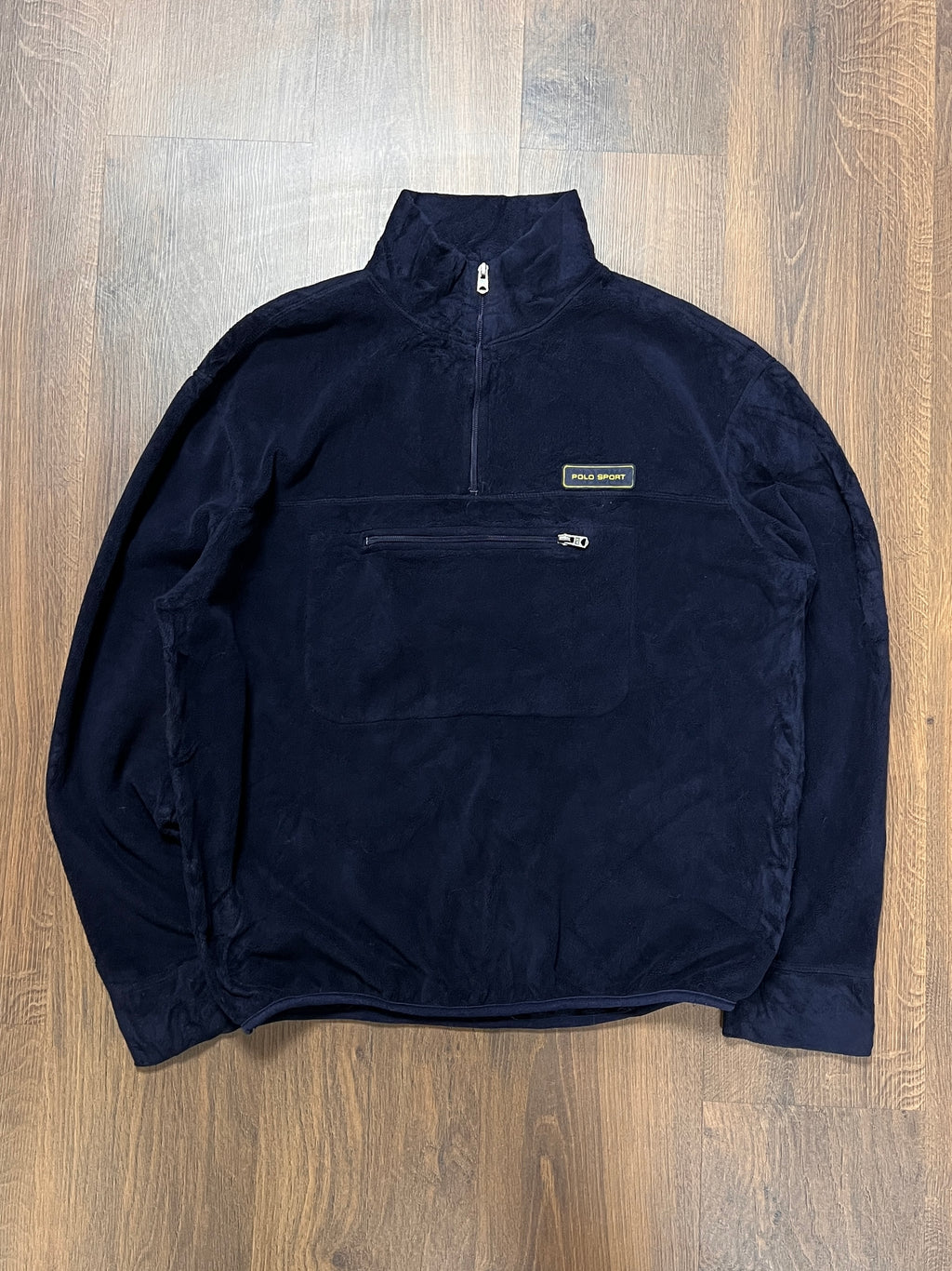 Polo navy Anorak Fleece(L)