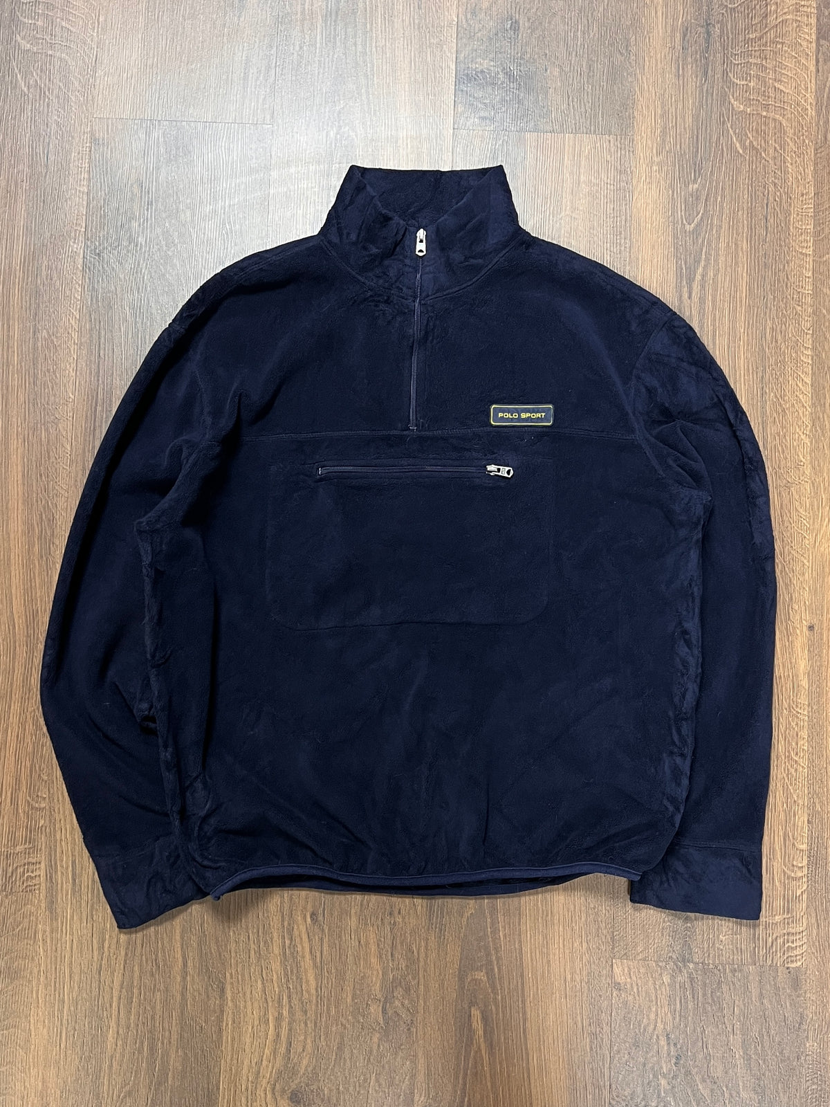 Polo navy Anorak Fleece(L)