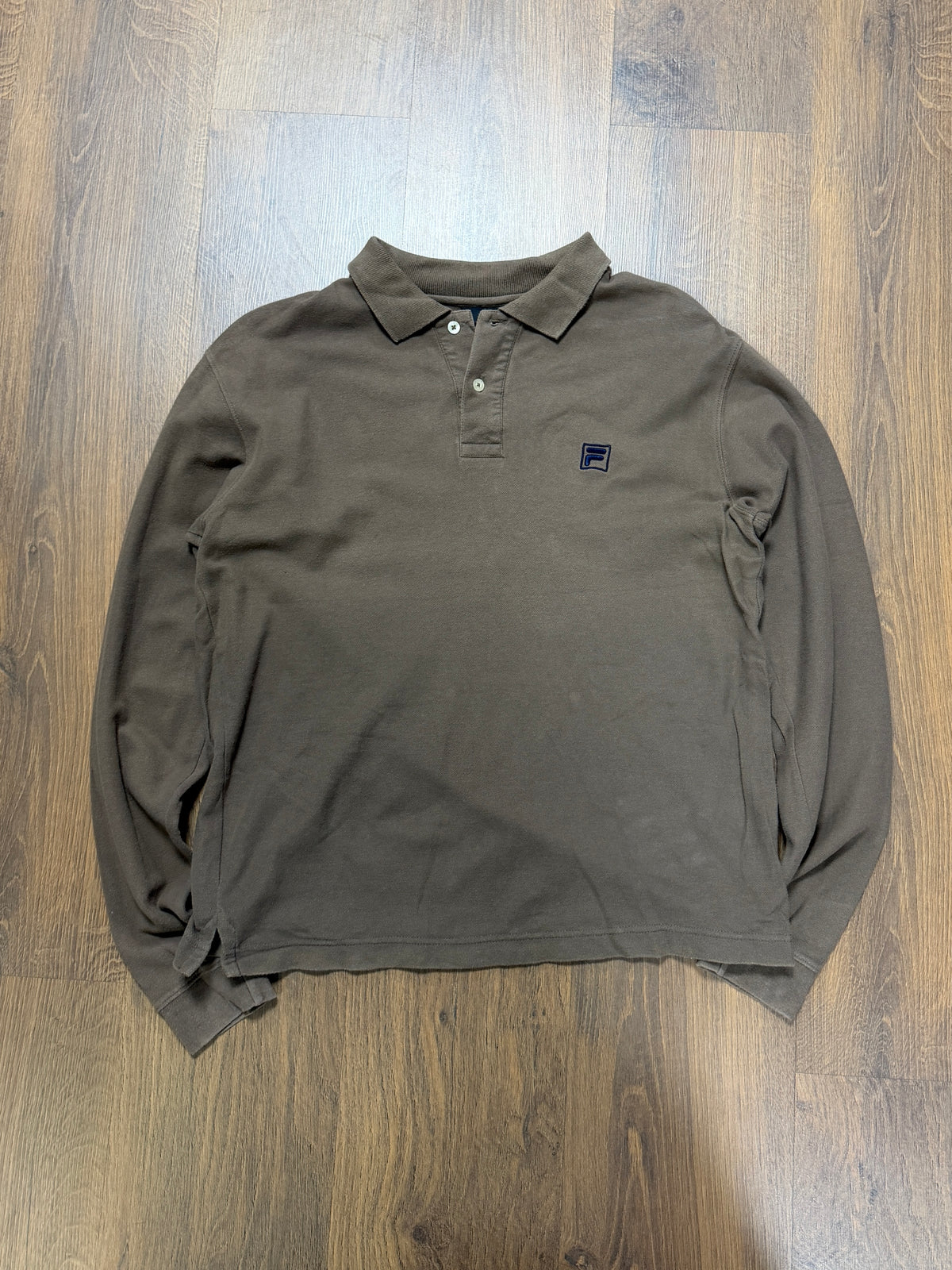 Fila Long Sleeve Polo (L)