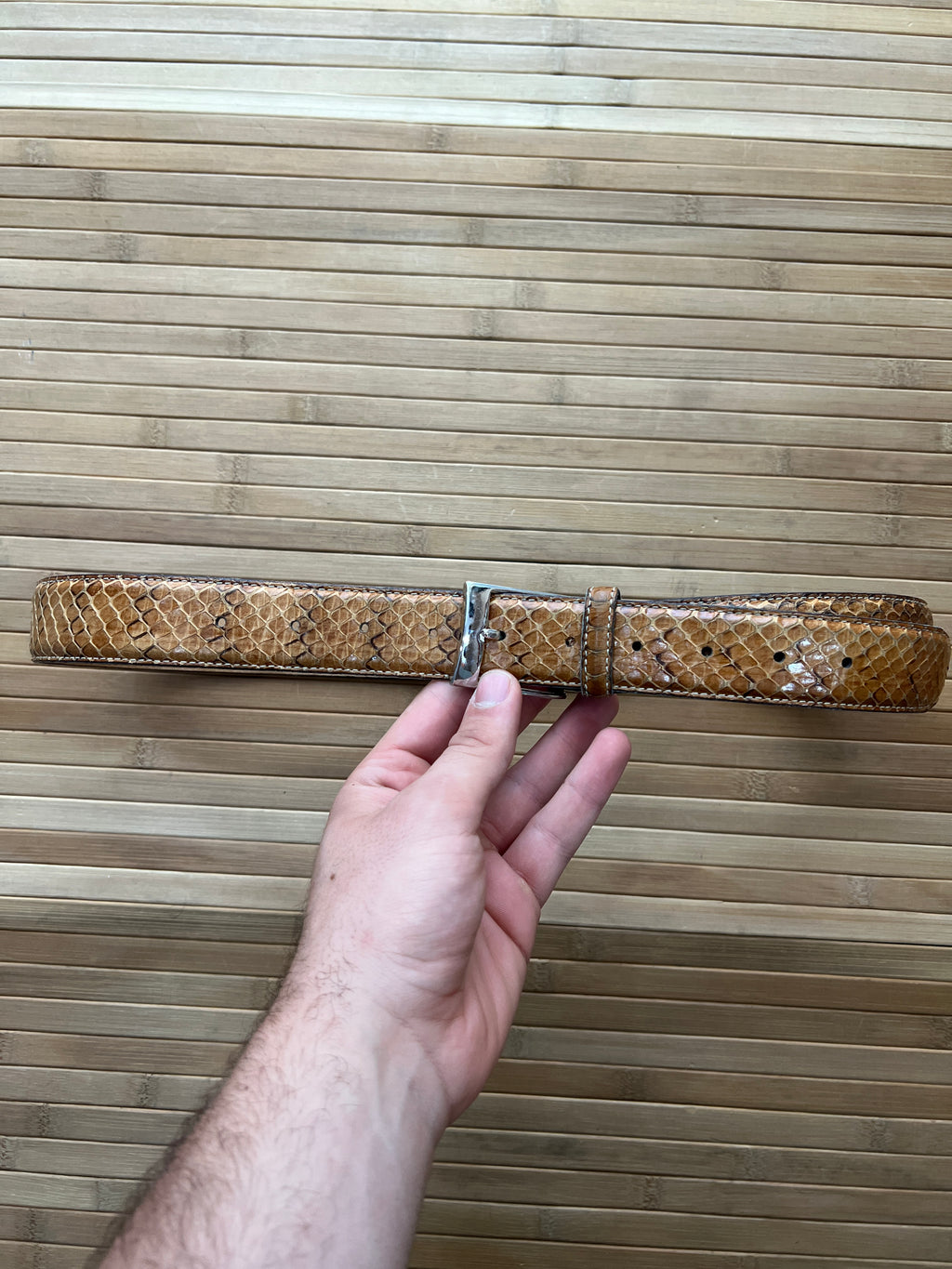 Cobra Skin Belt (30)