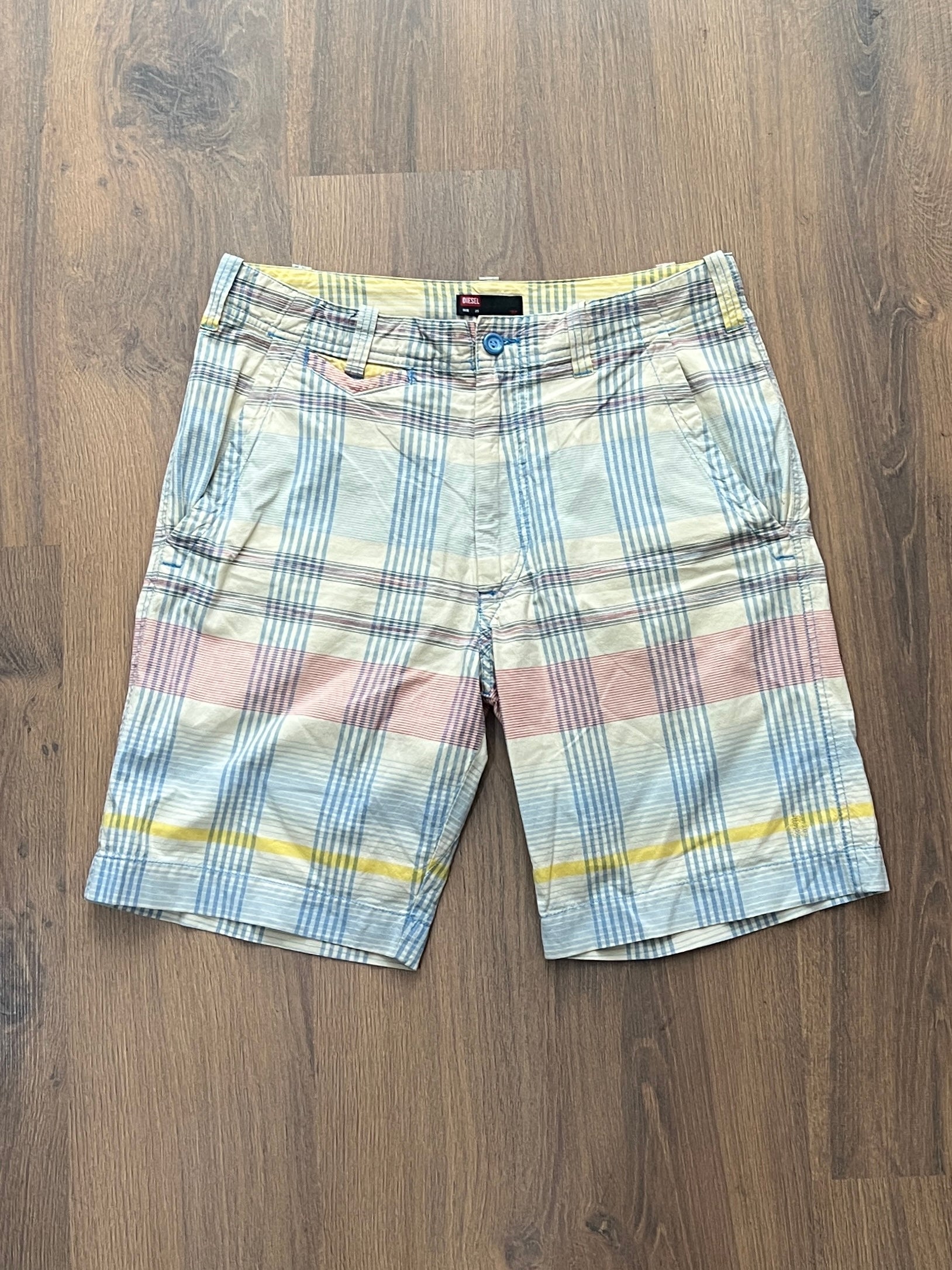 Diesel Striped Shorts (34)