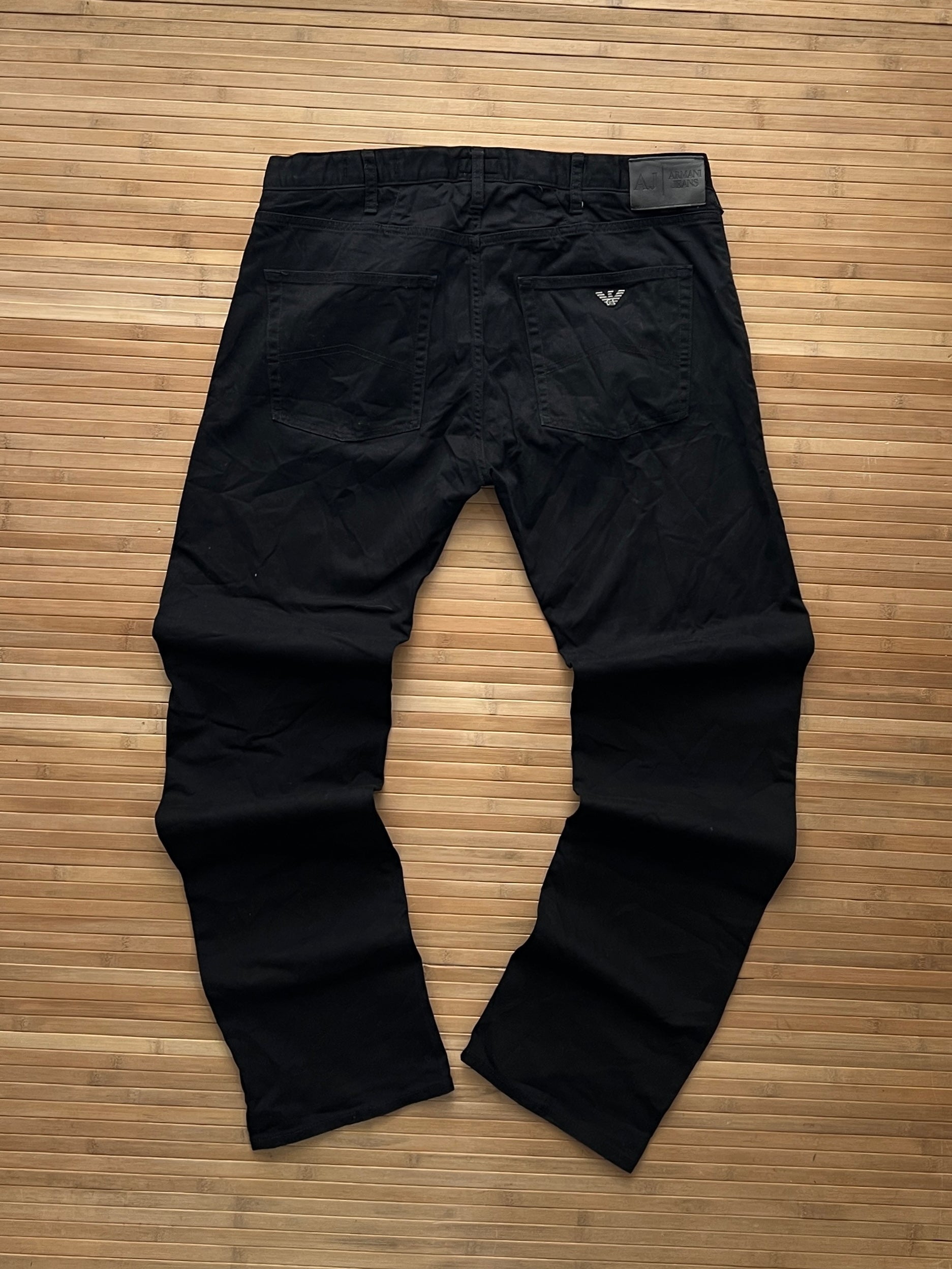 Armani Black Jeans (34x34)