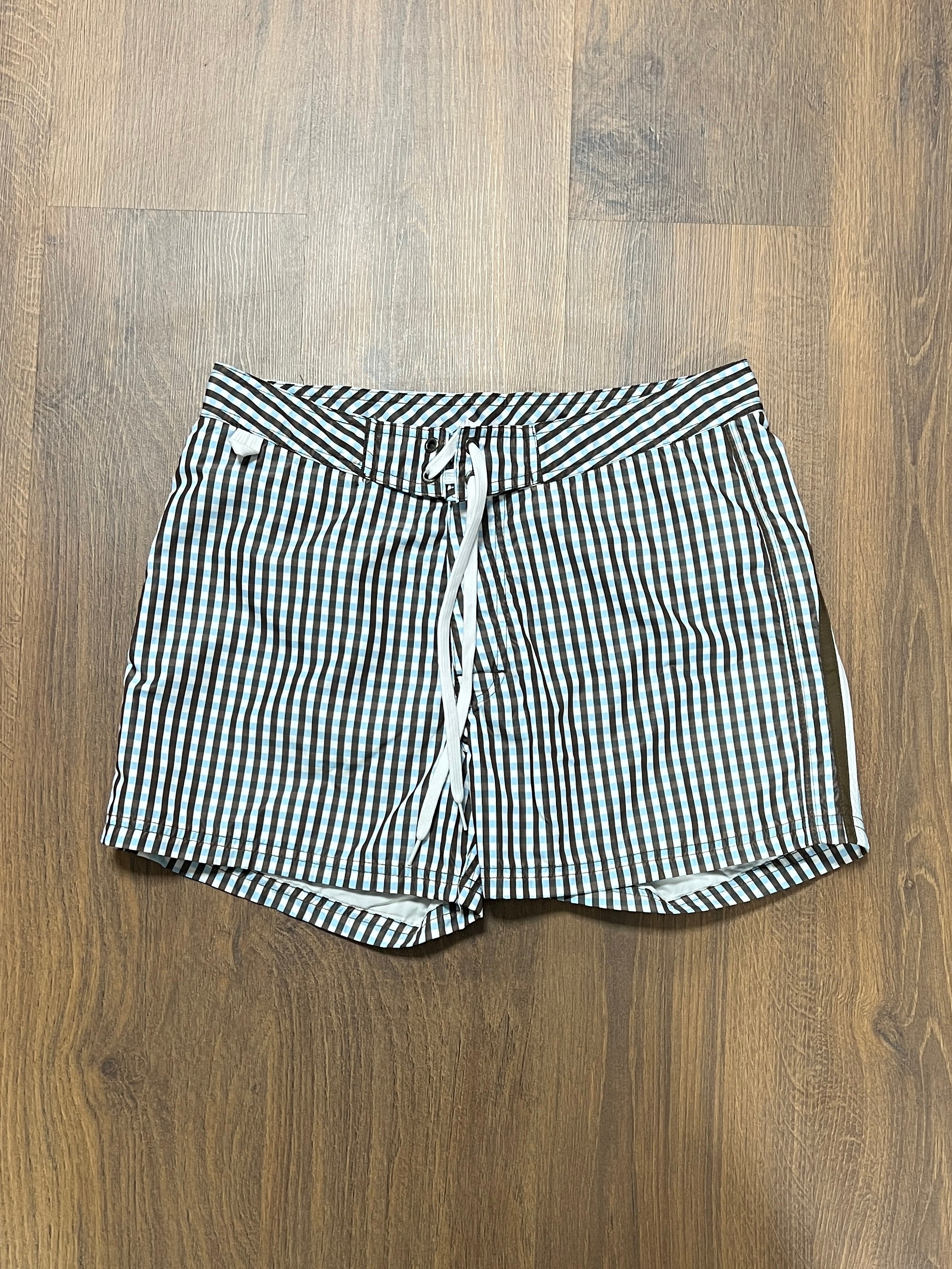 Plaid sundek boardshorts (32)
