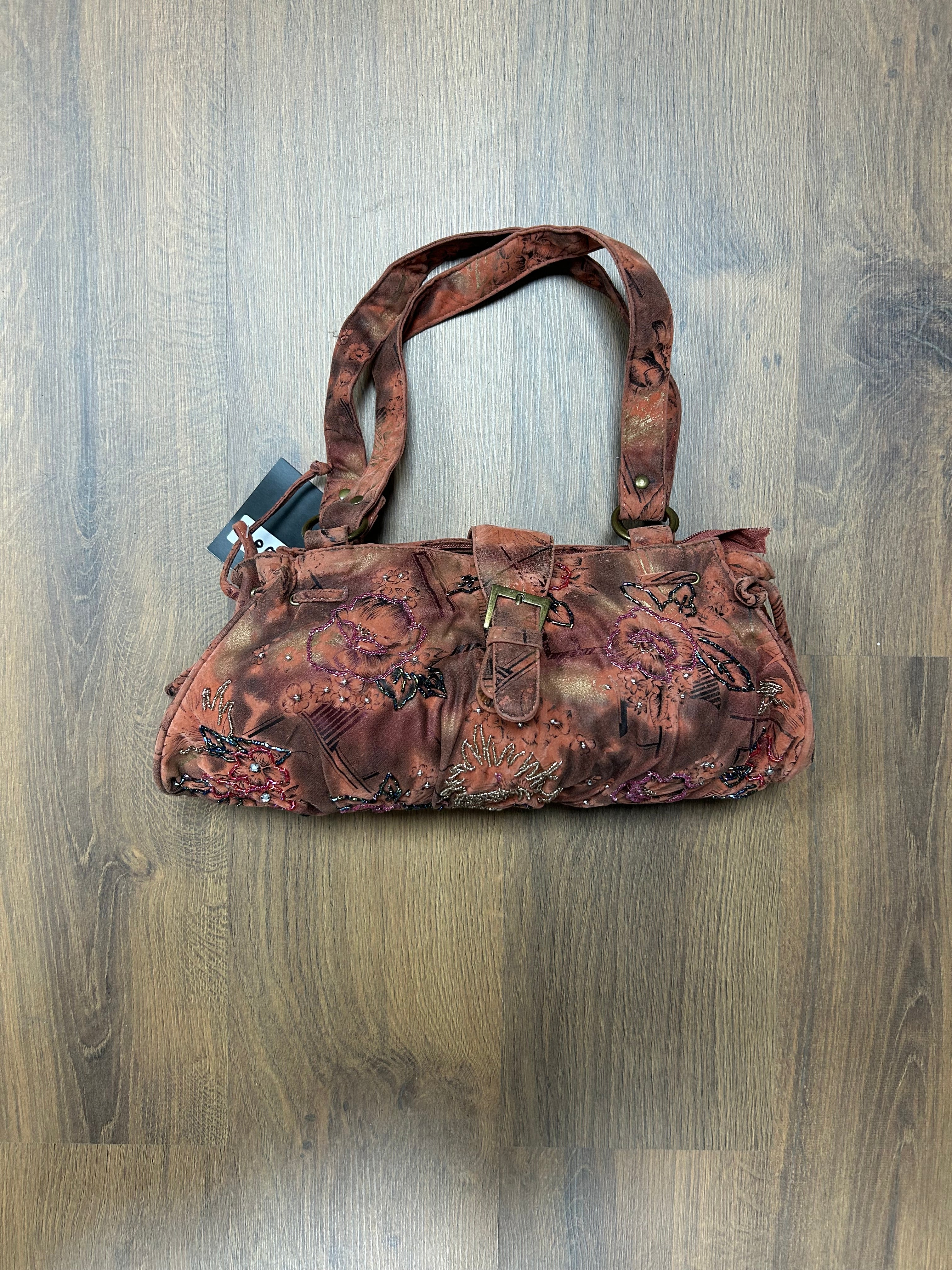 Y2K Bead Hippie Bag