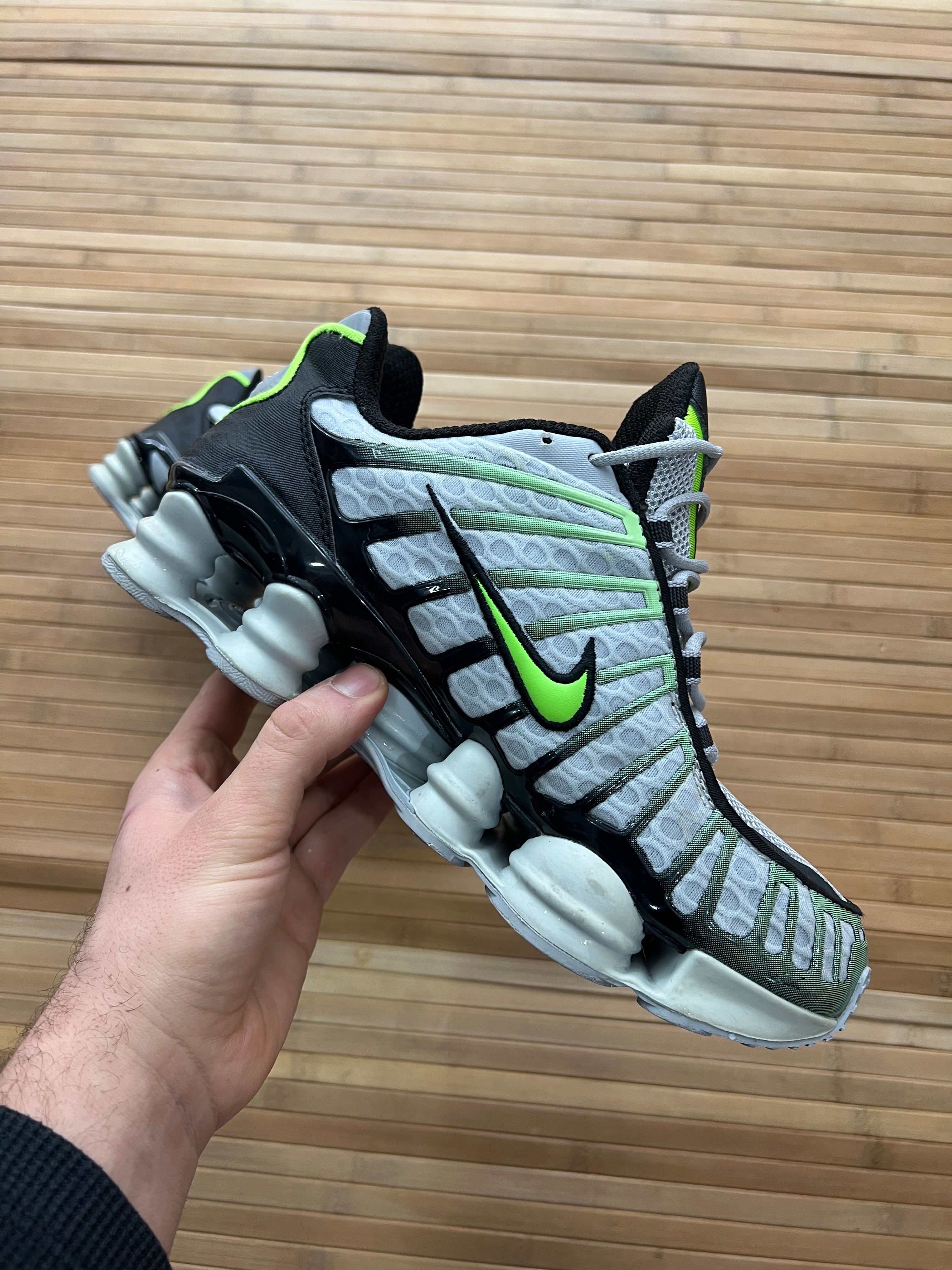 Nike Shox Wolf Grey Lime Blast (41.5-42)