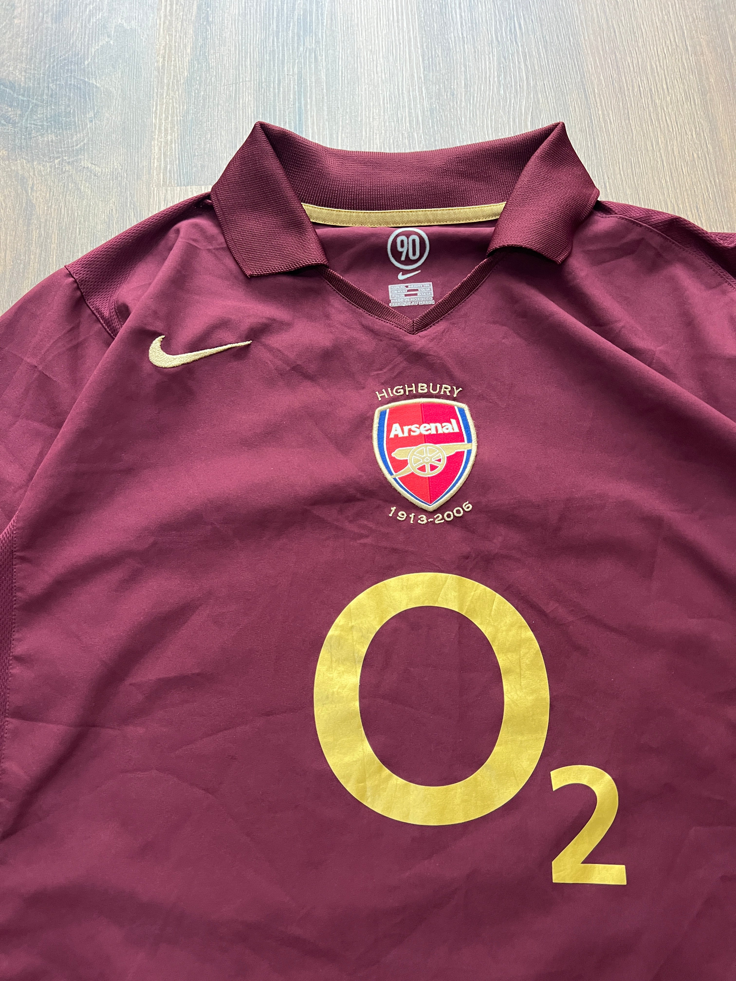 Arsenal 2005/06 Home Jersey (XL)