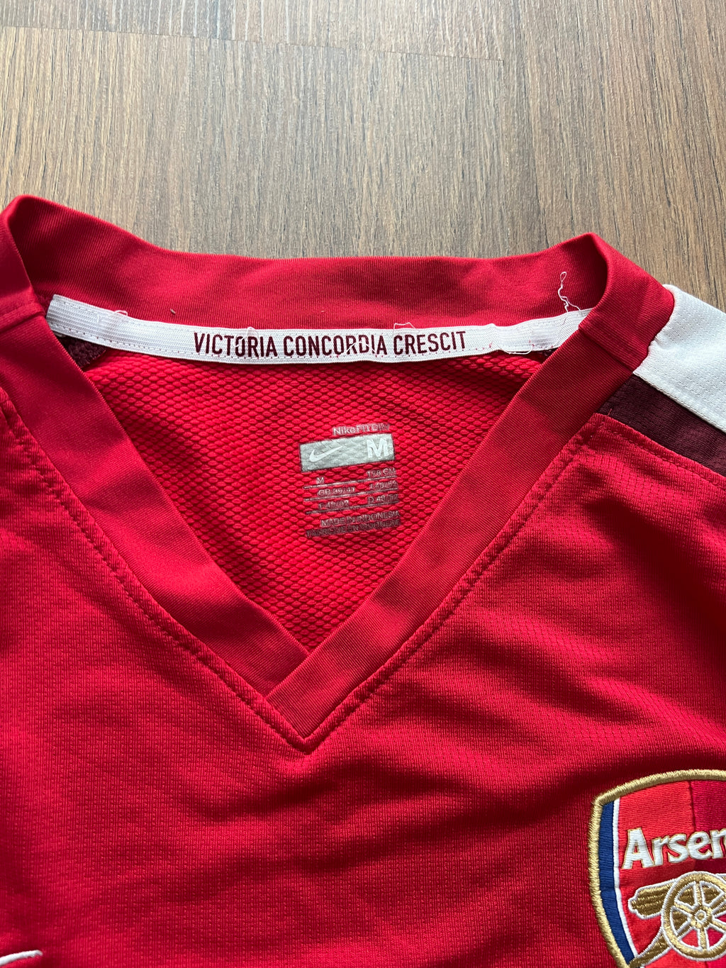 Arsenal 2008/10 Long Sleeve Home Jersey (L)