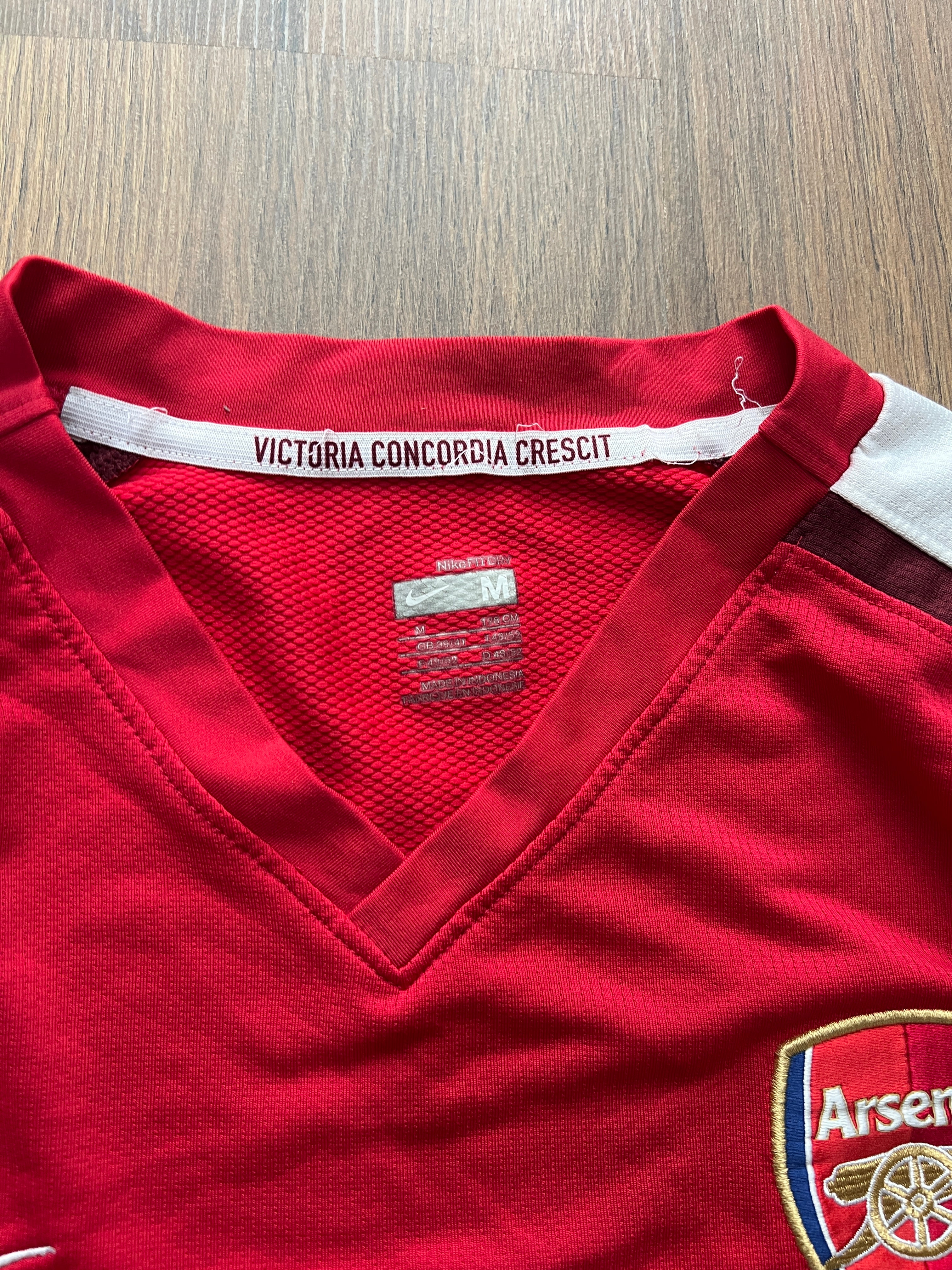 Arsenal 2008/10 Long Sleeve Home Jersey (L)