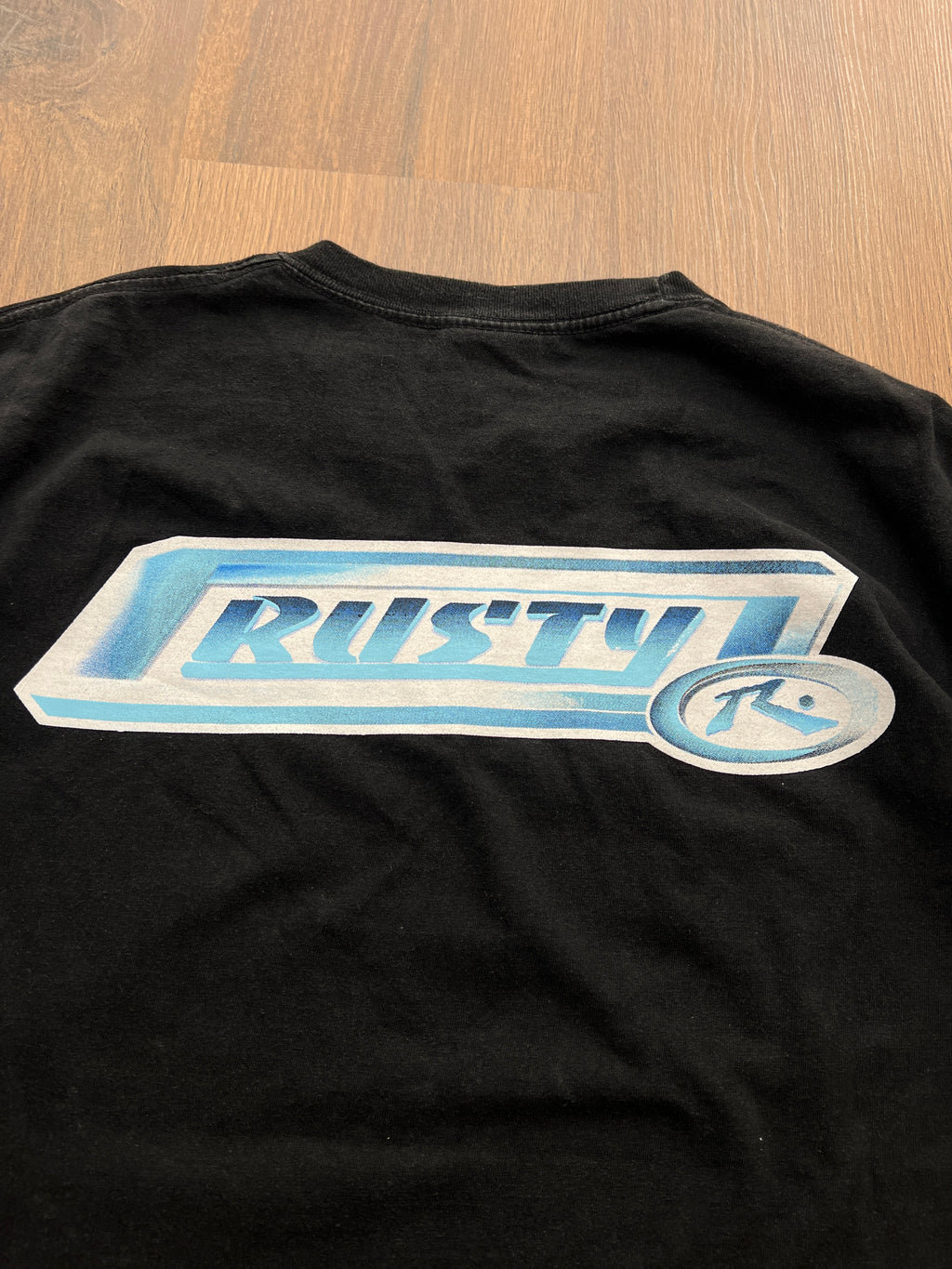 Rusty 90s Surf Tshirt (L)