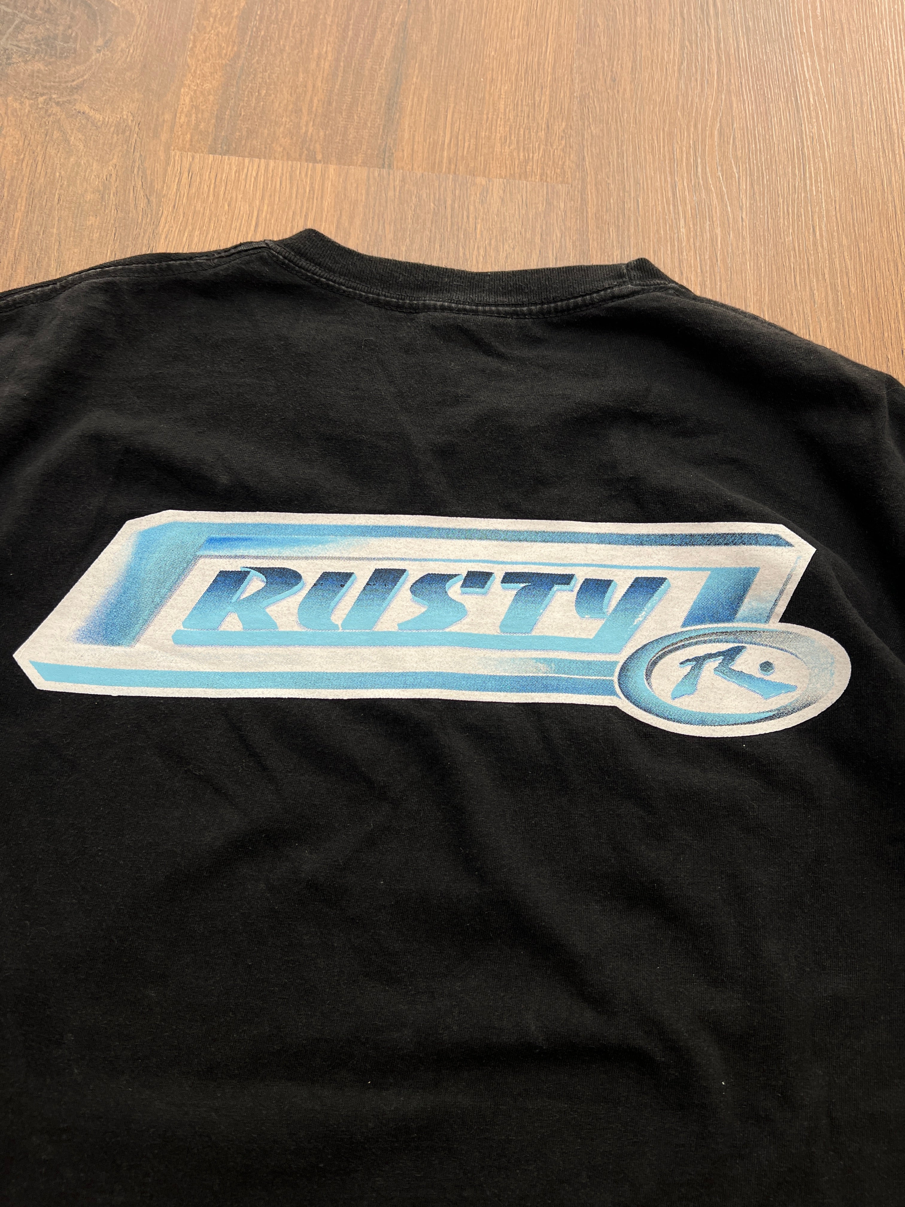 Rusty 90s Surf Tshirt (L)