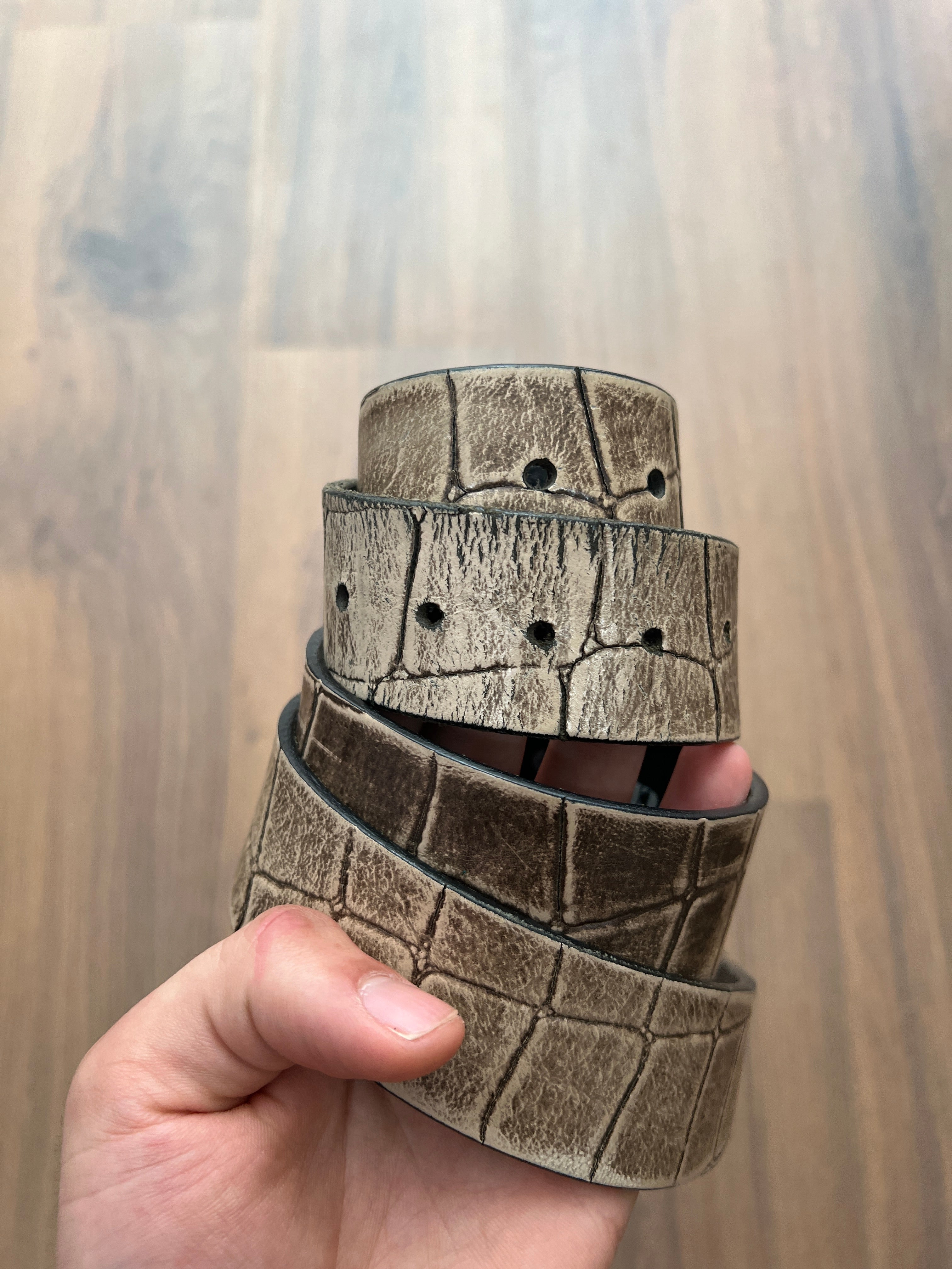Snake Print Belt (32)