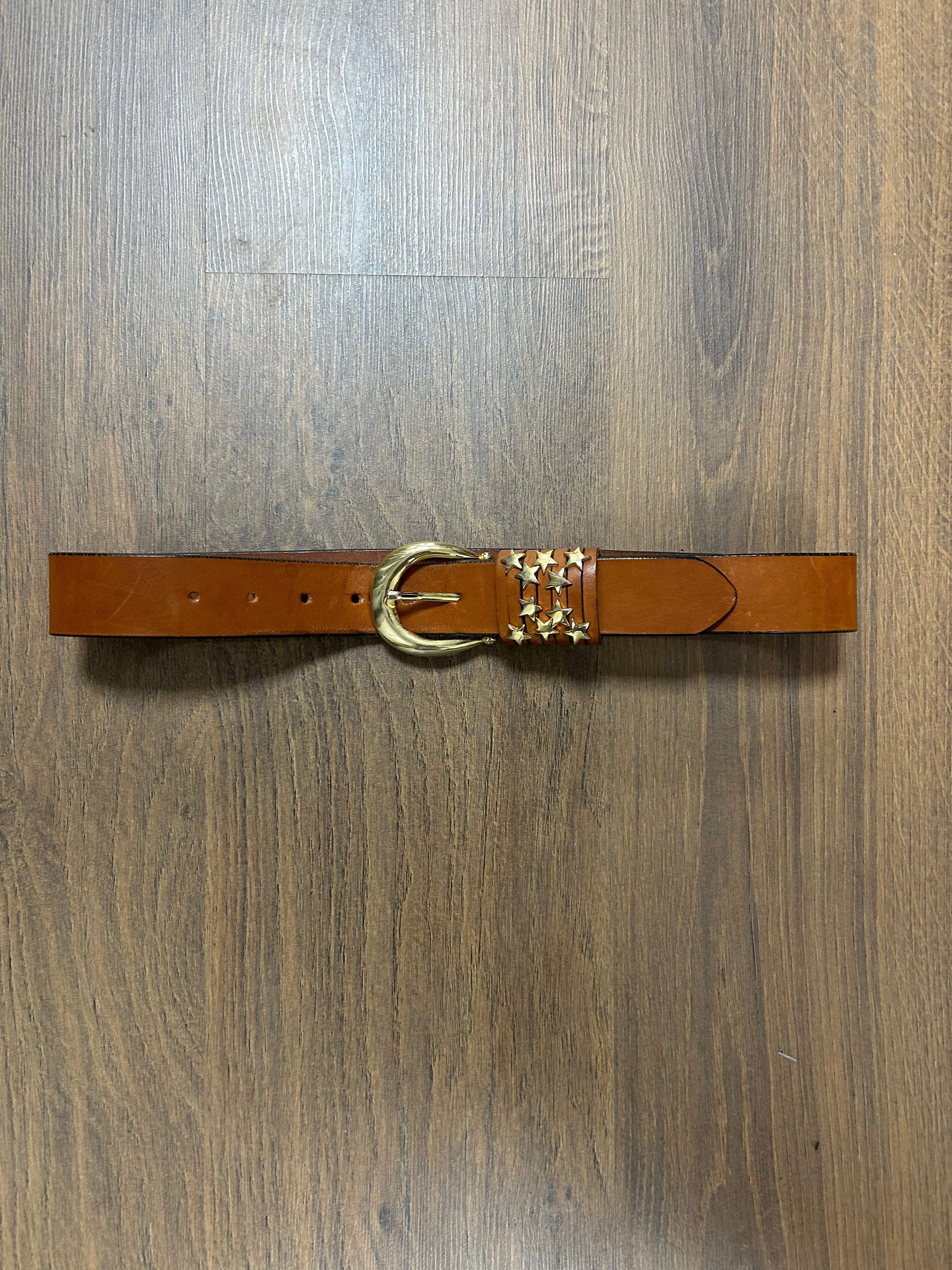 Davoli Milano Stars Leather Belt(25/30)