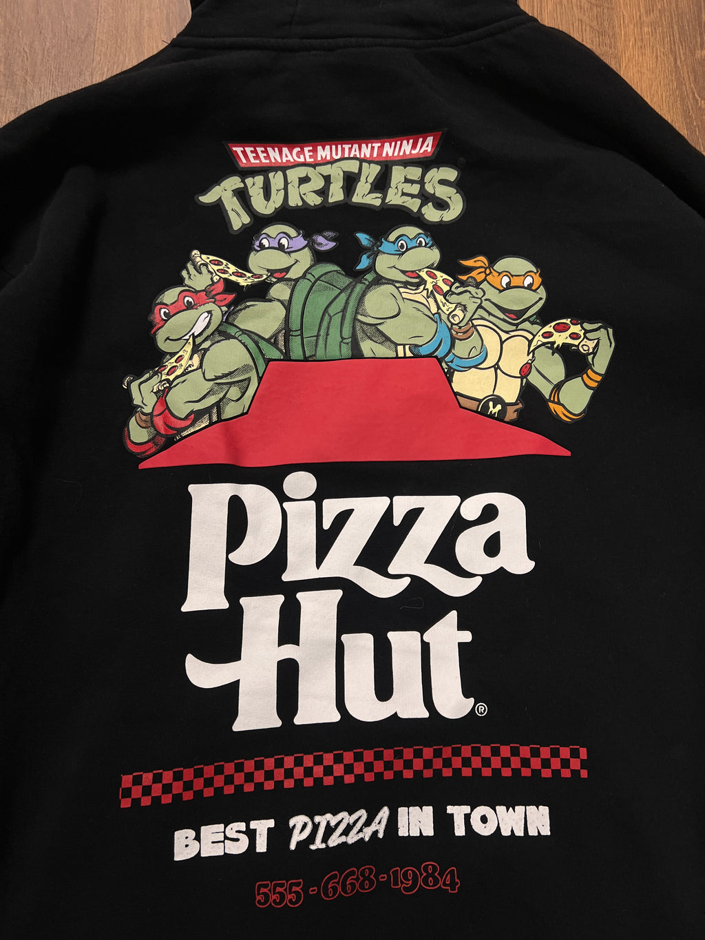 TMNT Pizza hut hoodie (XL)