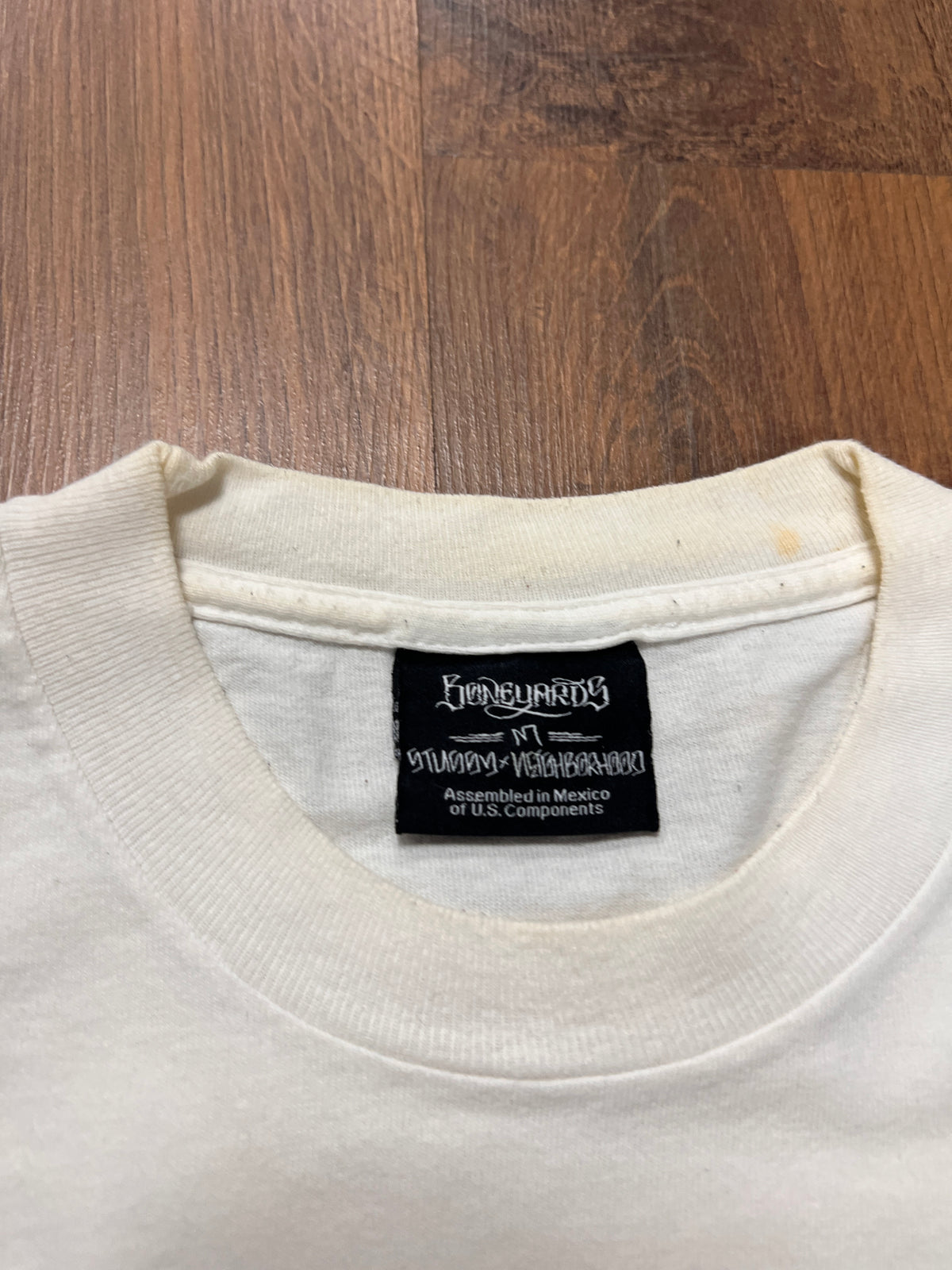 Stussy X Neighborhood tshirt (M)