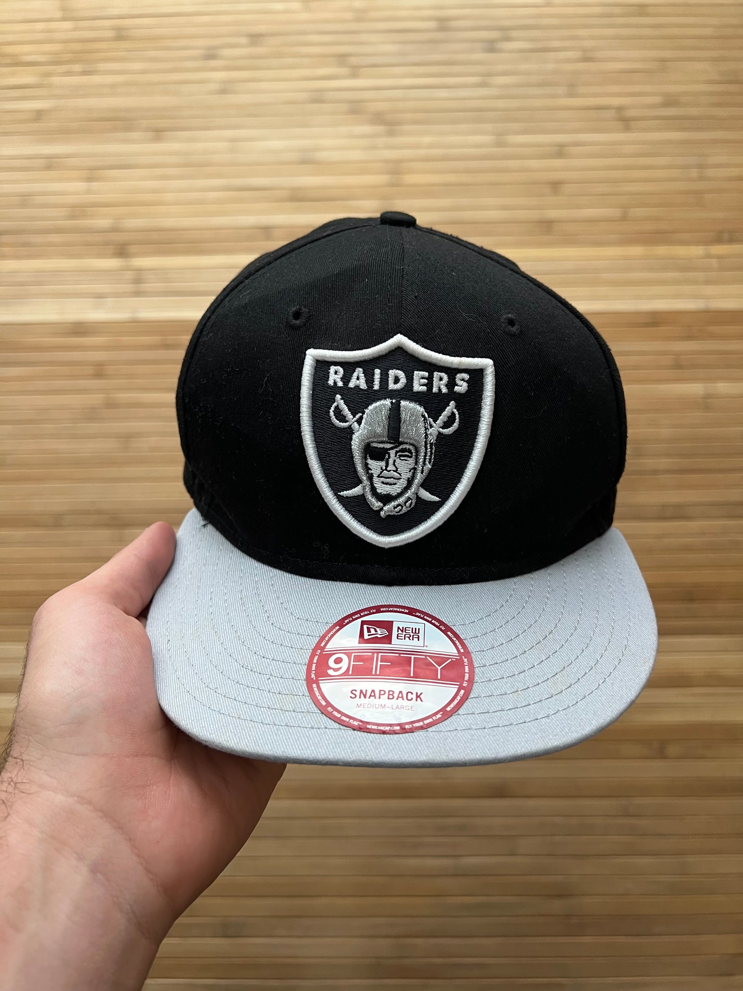 Raiders New Era Hat (one size)